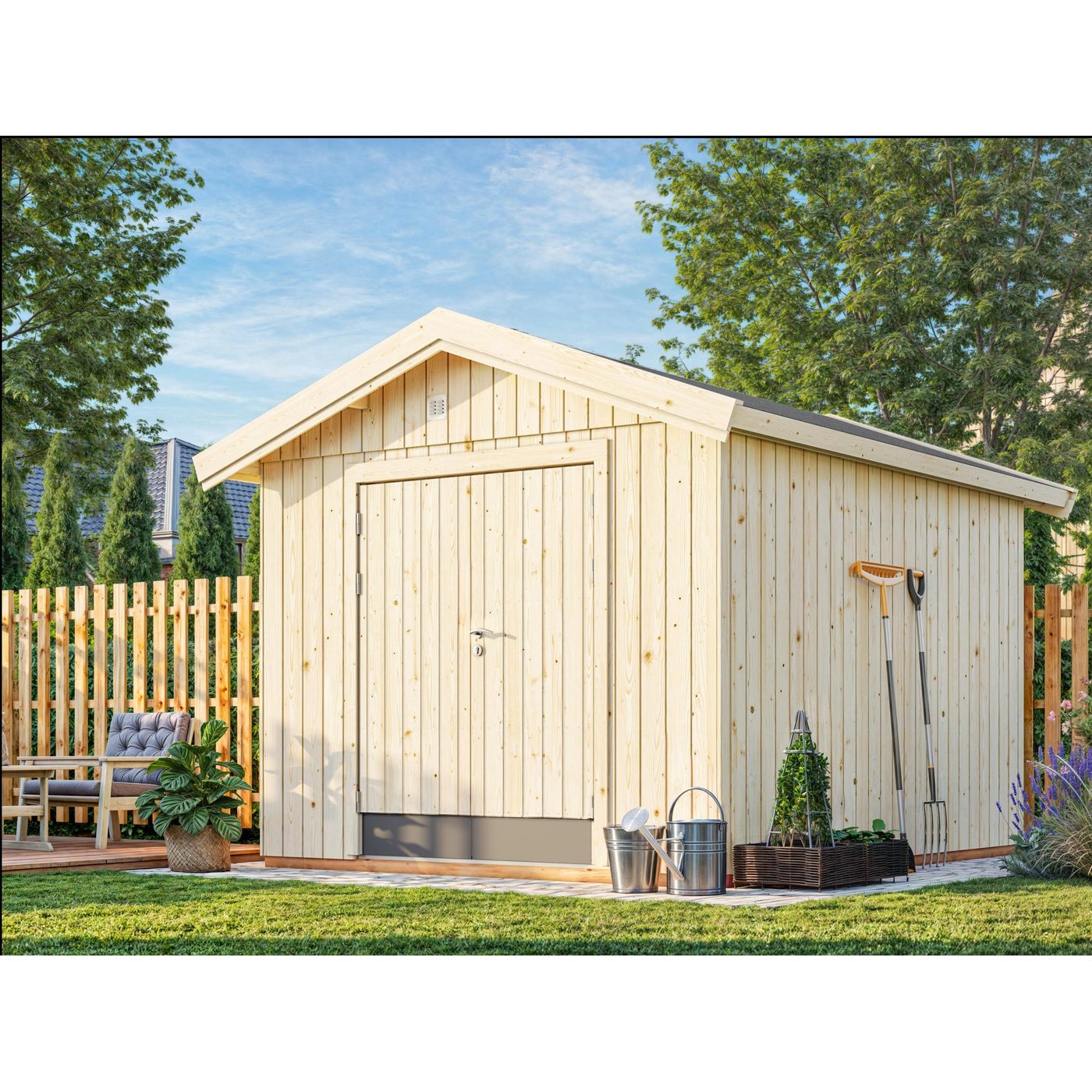 Redskapsbod Palmako Martin 8,4 m2