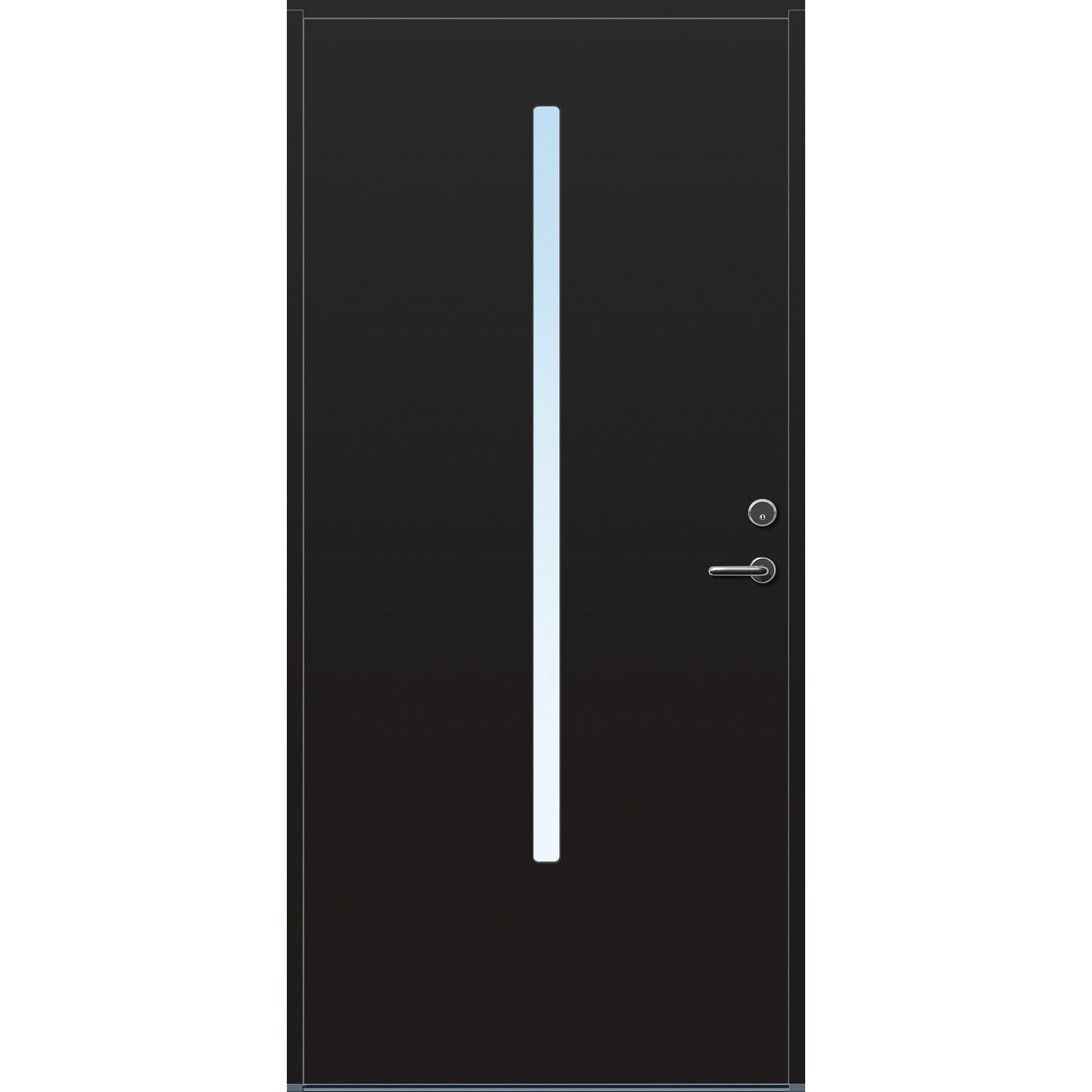 Ytterdør Bygg1 Forus 18 Klarglass