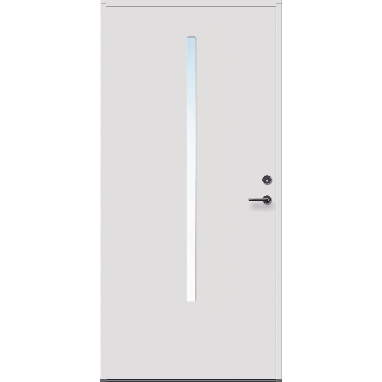 Ytterdør Bygg1 Forus 18 Klarglass