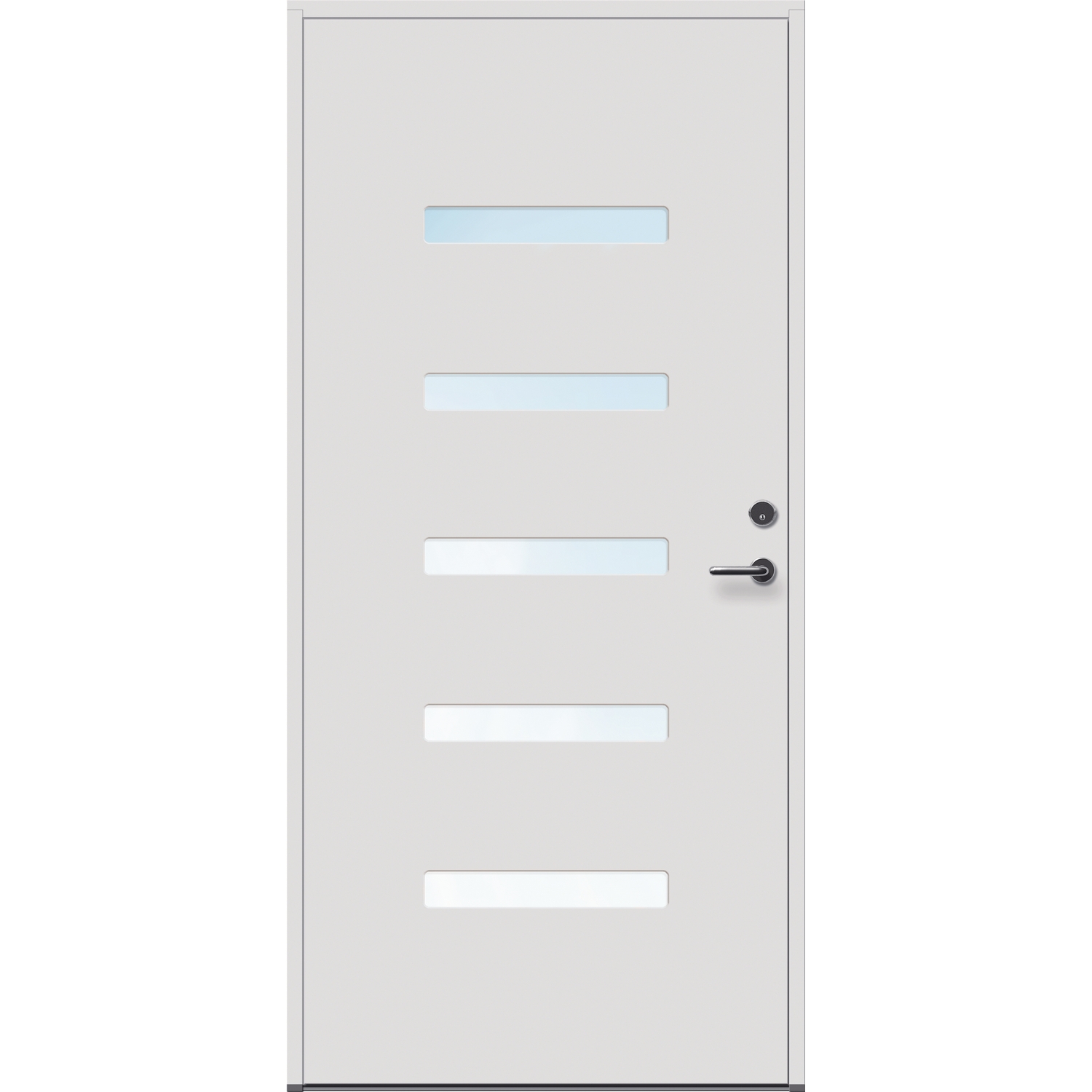 Ytterdør Bygg1 Forus 19 Klarglass