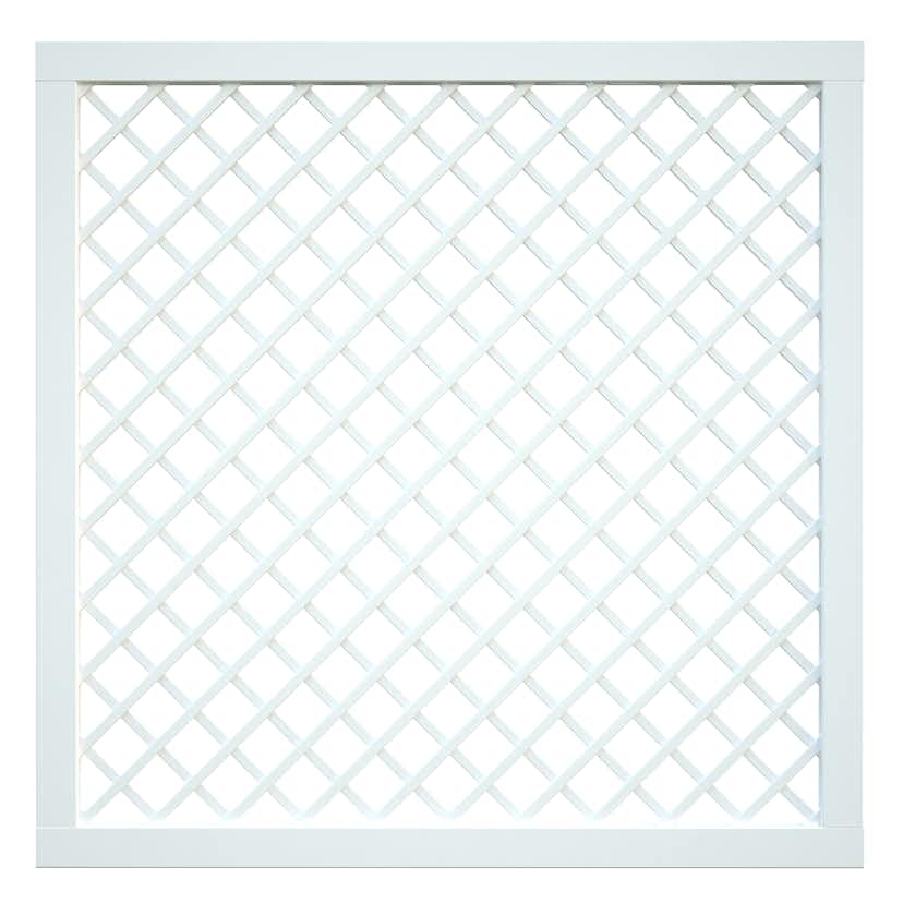 Skärm Palmako Freia 1 Vitmålad