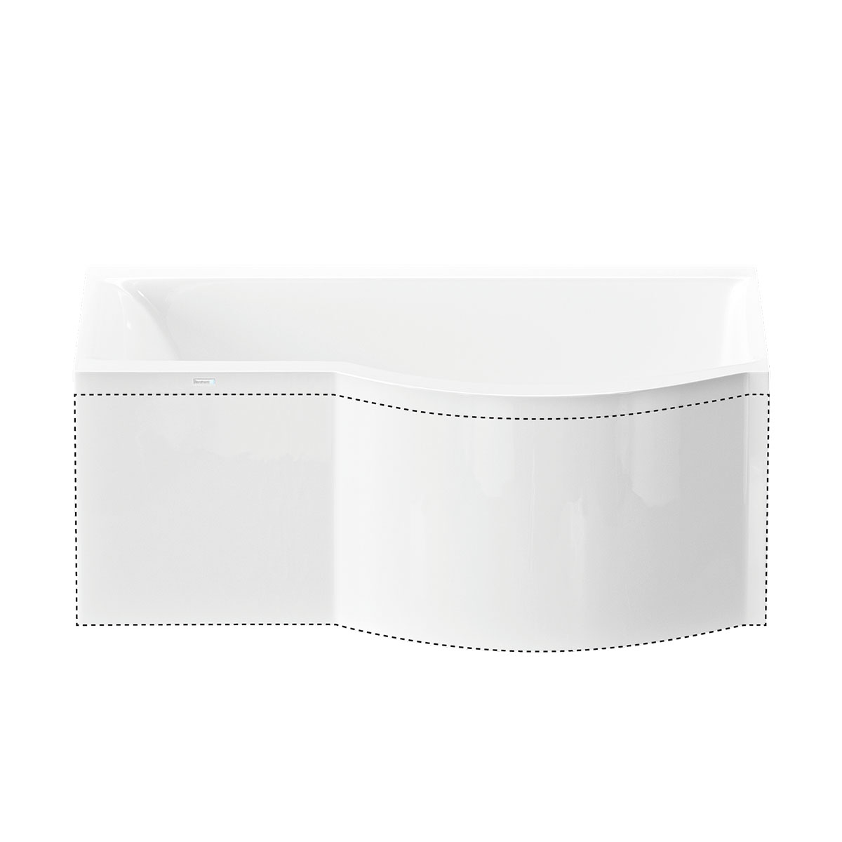 Frontpanel Nordhem til Badekar Solvik