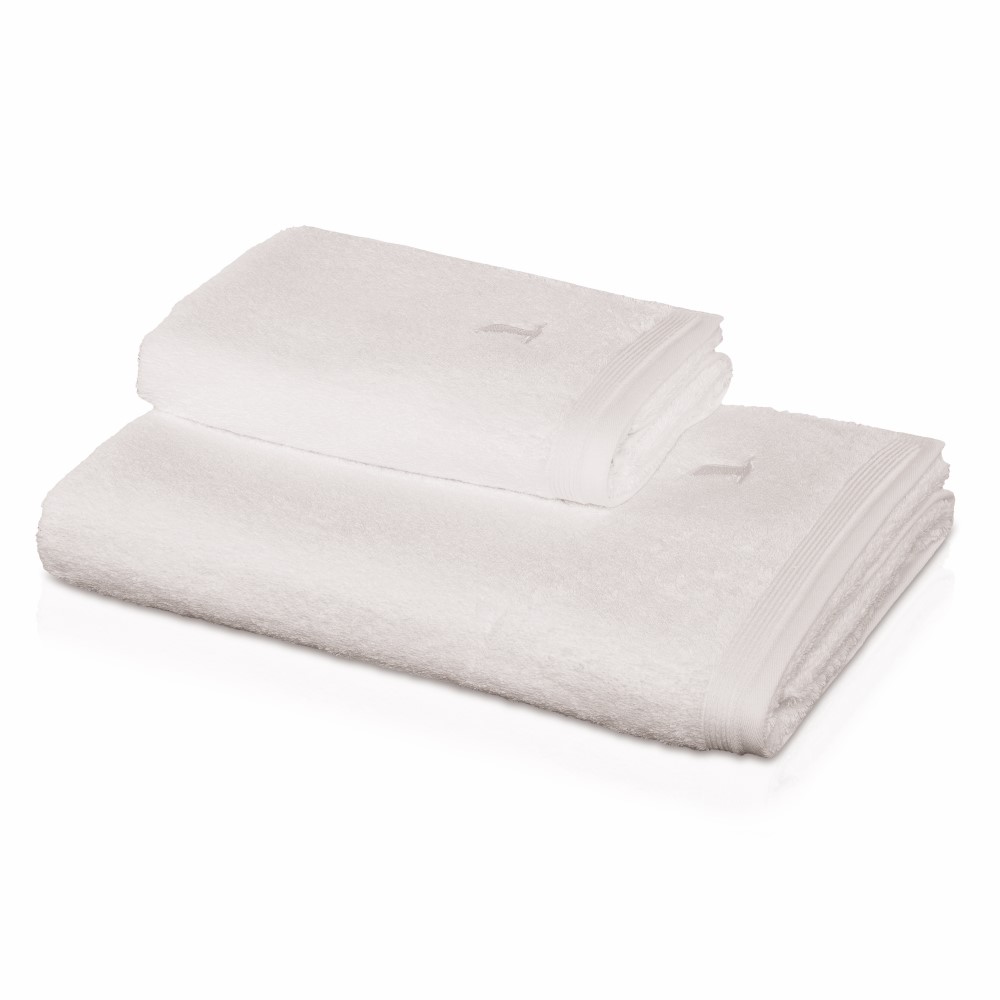 Frottéhandduk Möve Uni 30x50 LxB: 50X30 Snow