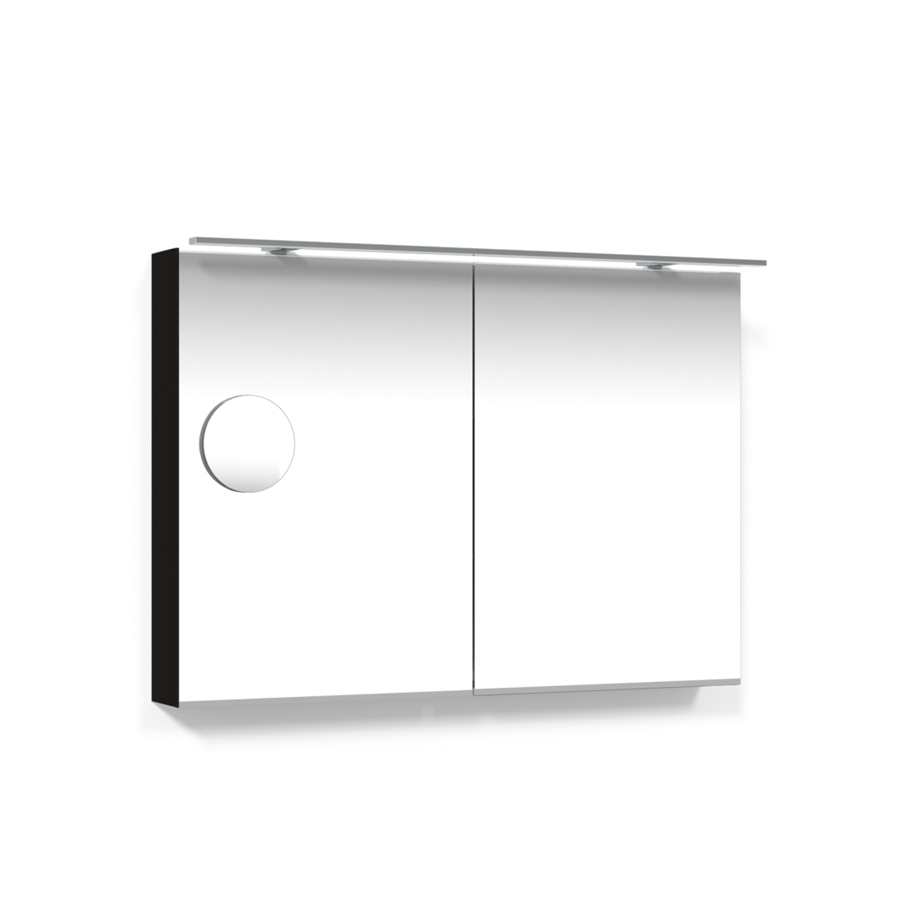 Spegelskåp Macro Design Crown med Rampbelysning LED | badrum - badrumsmobler - spegelskap | KakelKungen