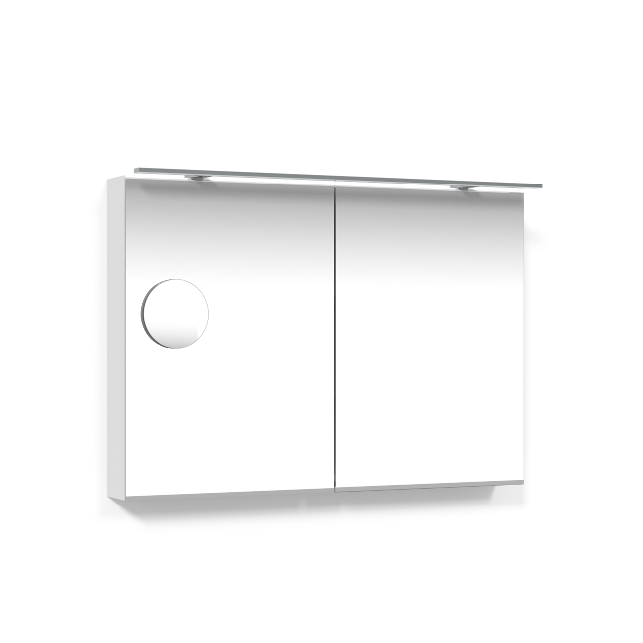 Spegelskåp Macro Design Crown med Rampbelysning LED | badrum - badrumsmobler - spegelskap | KakelKungen