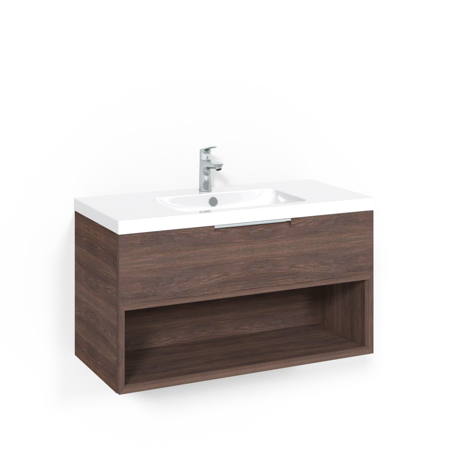 Tvättställsskåp Macro Design Crown Open Box