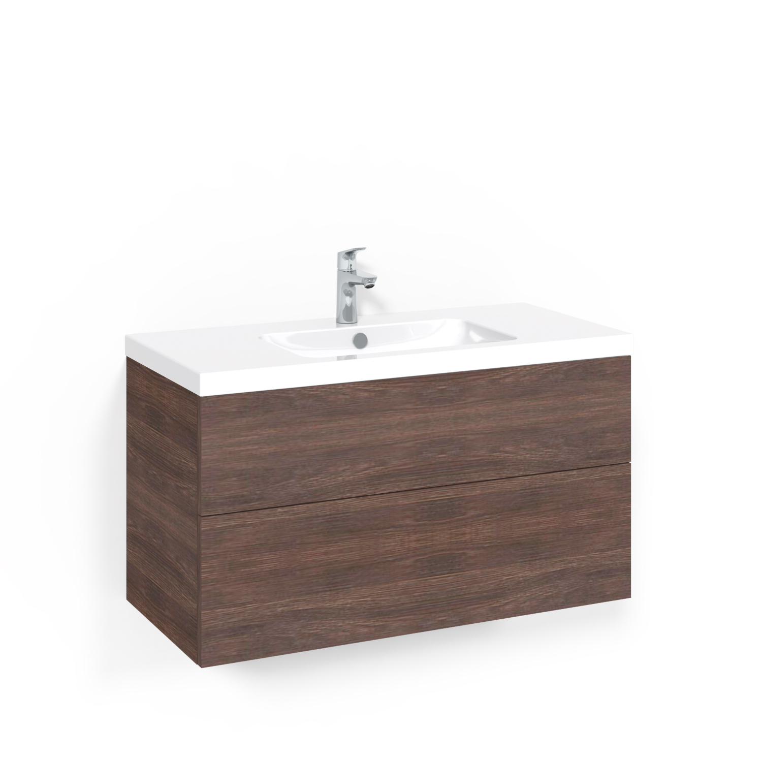 Tvättställsskåp Macro Design Crown Plain Light 45 | badrum - badrumsmobler - tvattstallsskap-och-kommod | KakelKungen