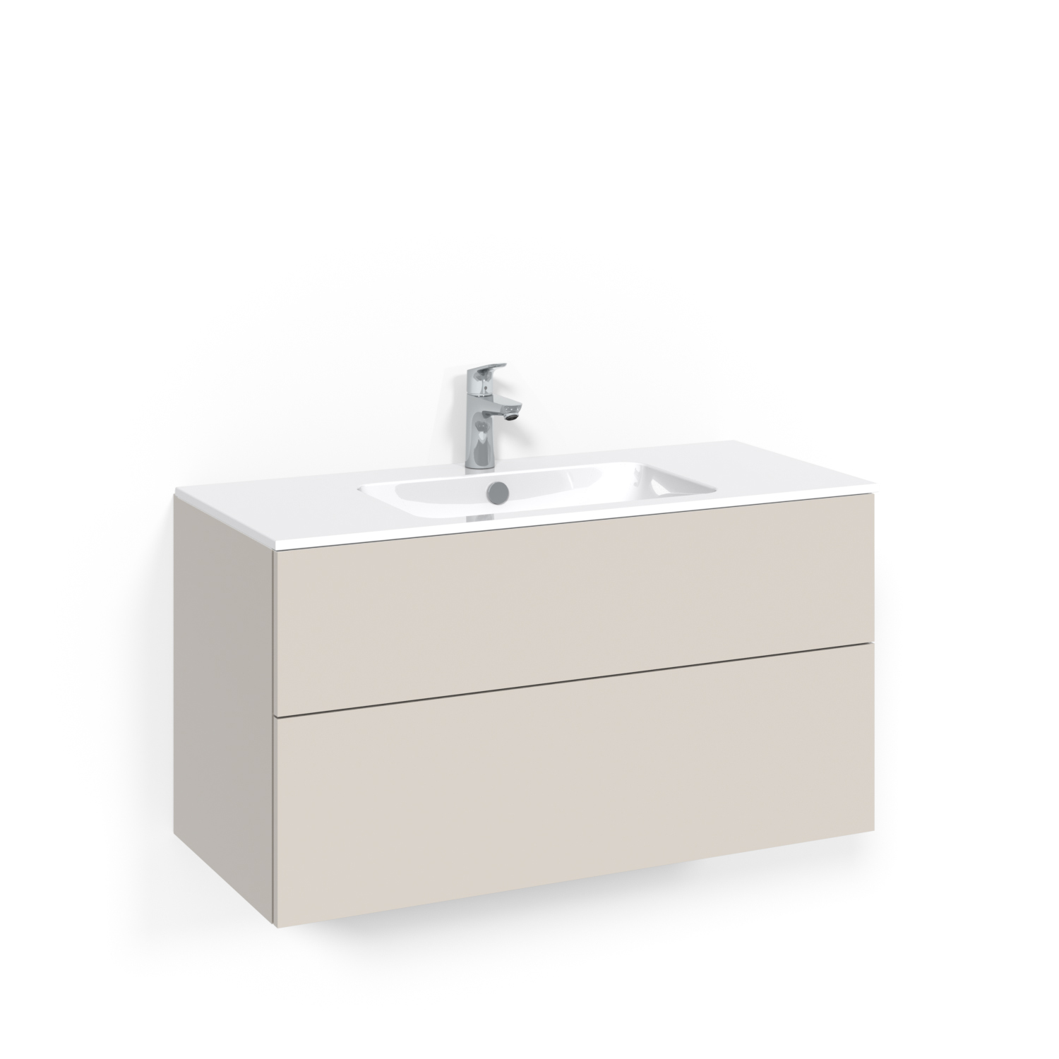 Tvättställsskåp Macro Design Crown Plain Light 14 | badrum - badrumsmobler - tvattstallsskap-och-kommod | KakelKungen