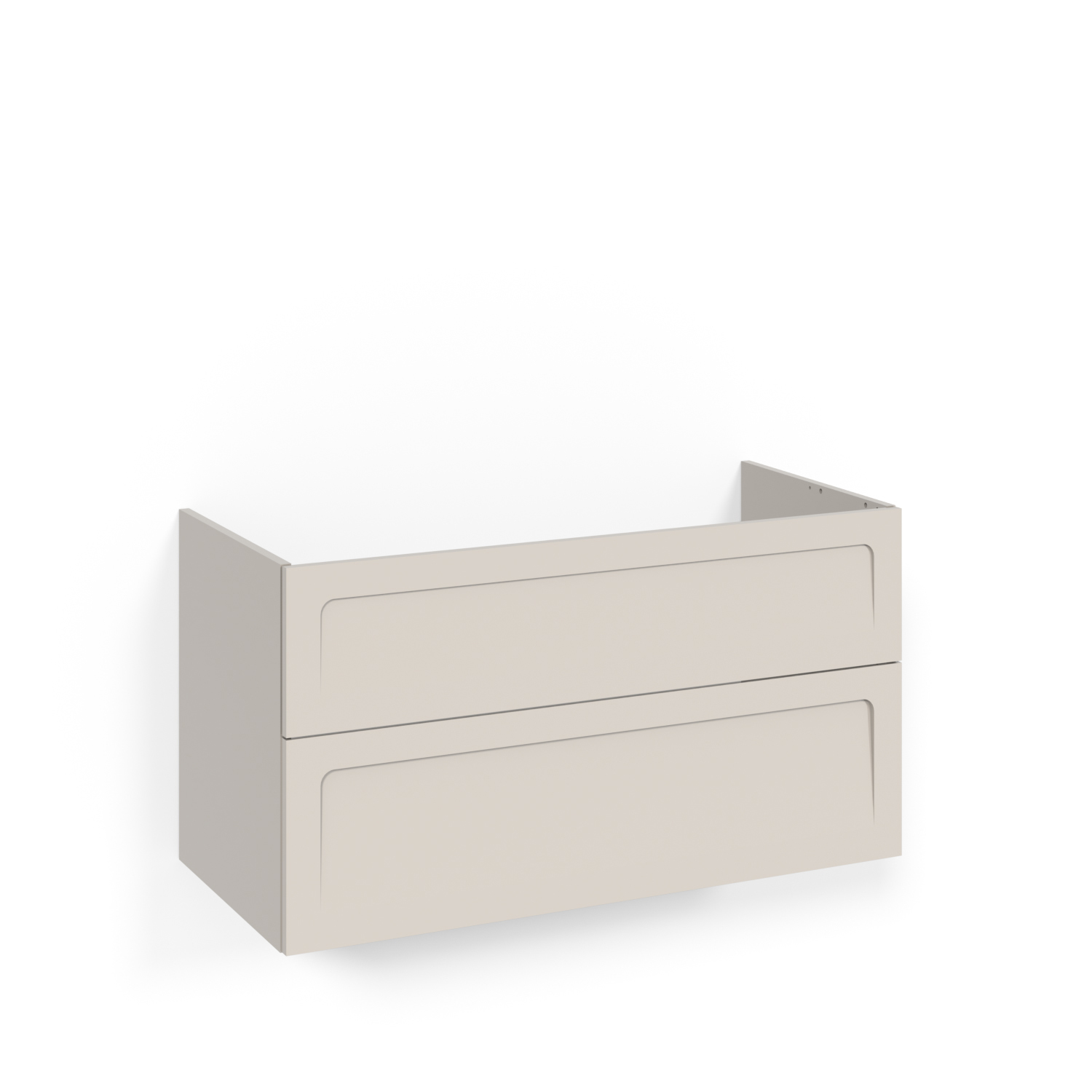 Tvättställskåp Macro Design Crown Shape utan Tvättställ | badrum - badrumsmobler - tvattstallsskap-och-kommod | KakelKungen