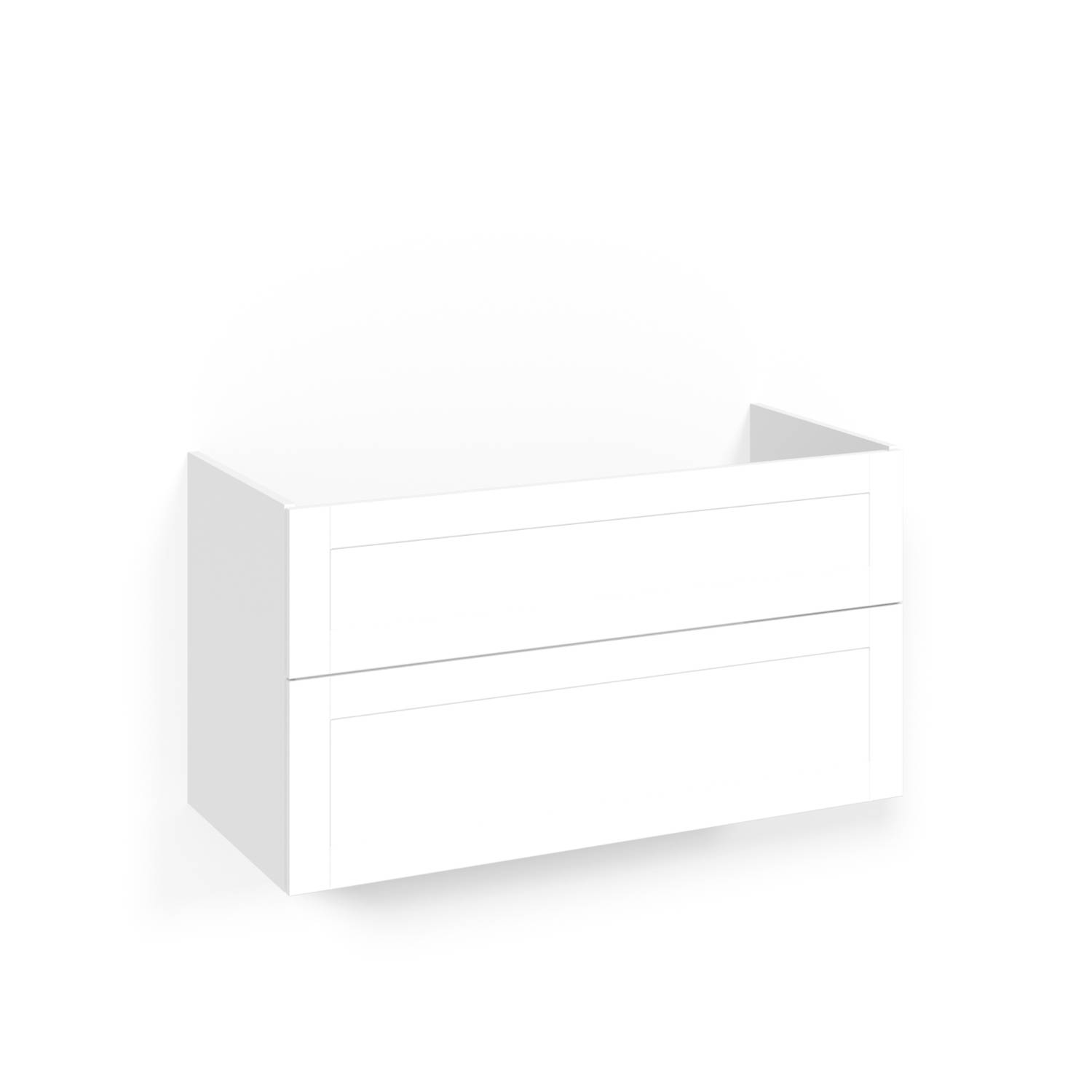 Tvättställskåp Macro Design Crown Frame utan Tvättställ | badrum - badrumsmobler - tvattstallsskap-och-kommod | KakelKungen