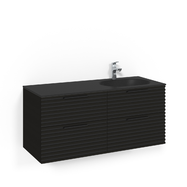 Tvättställskåp Macro Design Crown Stripe utan Tvättställ