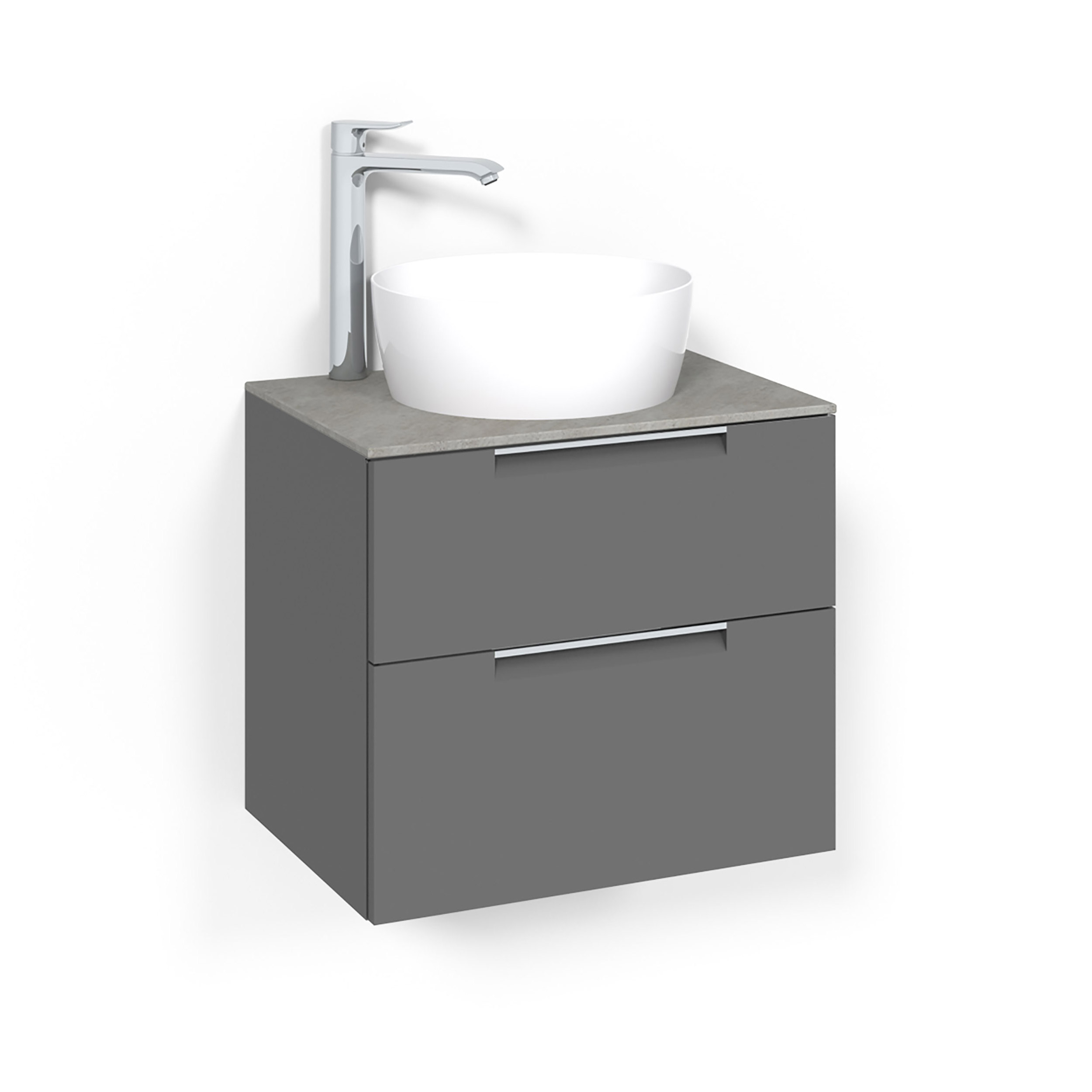 Tvättställsskåp Macro Design Crown Grip Ovanpåliggande Tvättställ