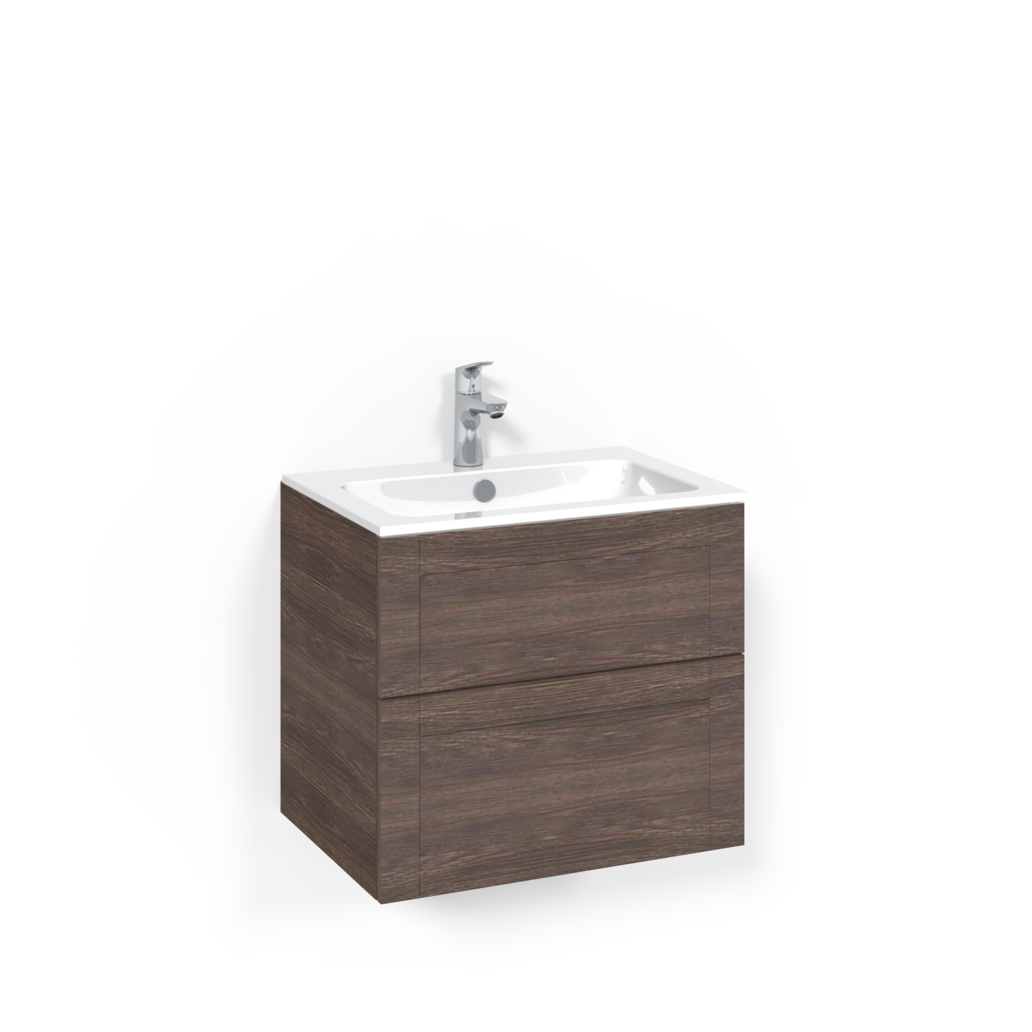 Tvättställsskåp Macro Design Crown Ramlucka Light 14