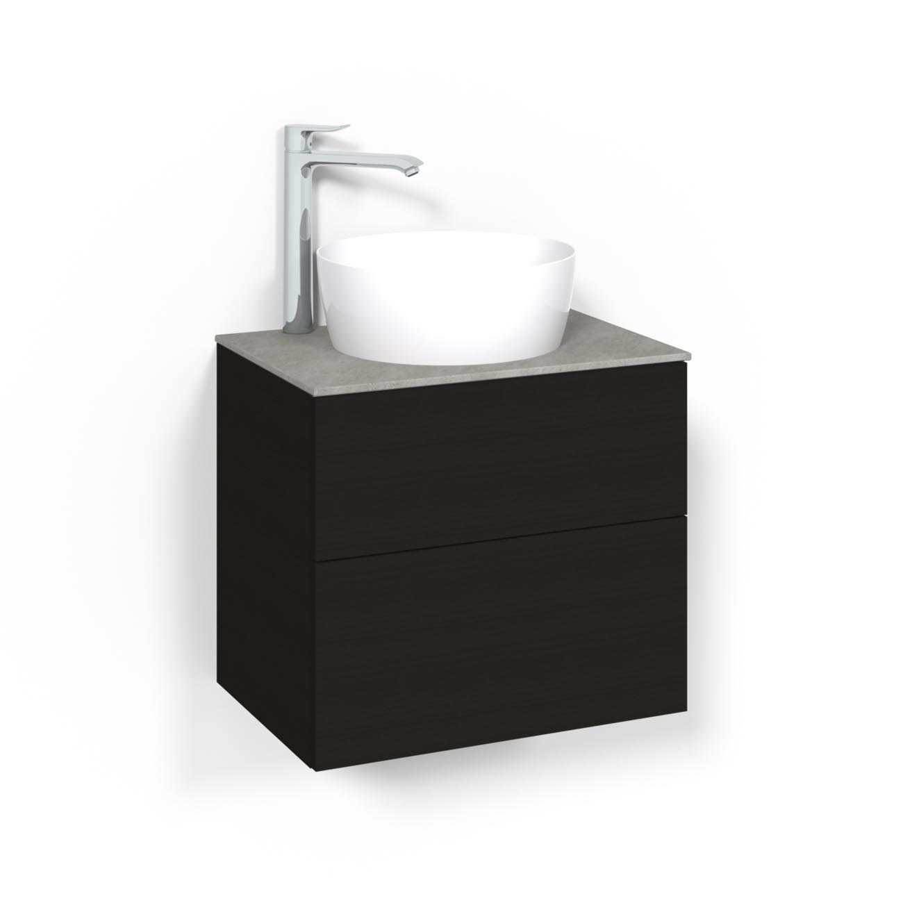 Tvättställsskåp Macro Design Crown Plain Ovanpåliggande Tvättställ