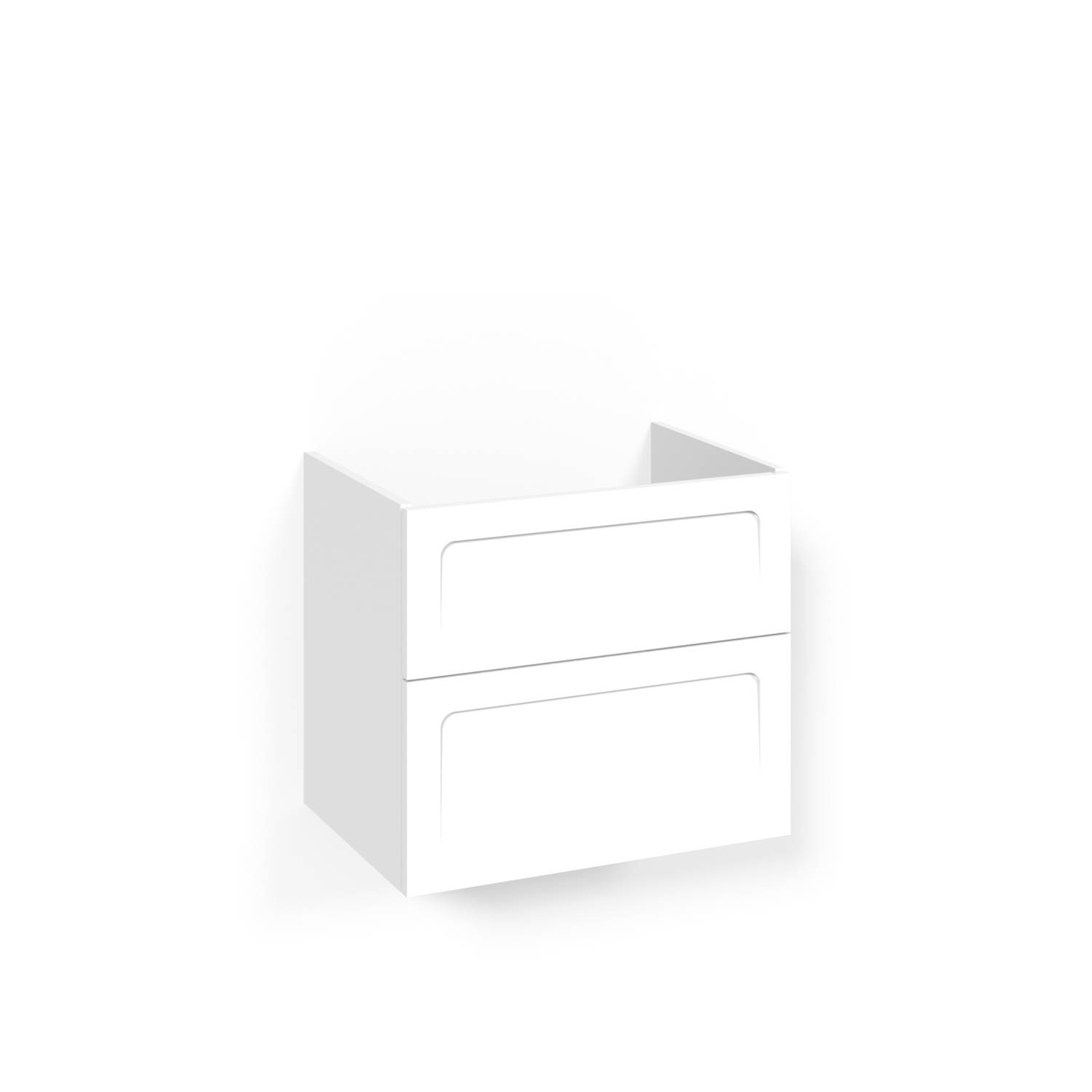 Tvättställskåp Macro Design Crown Shape utan Tvättställ | badrum - badrumsmobler - tvattstallsskap-och-kommod | KakelKungen