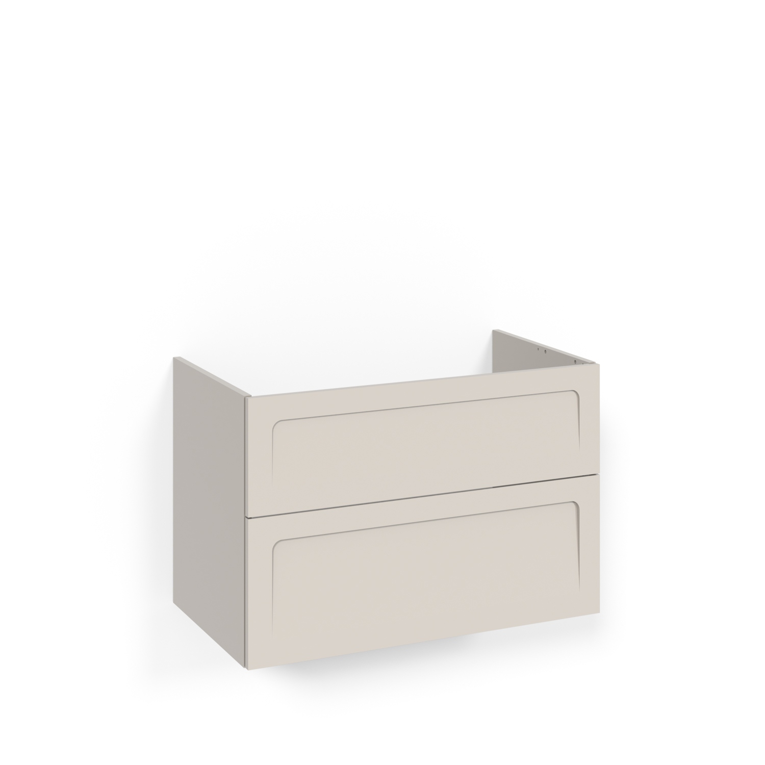 Tvättställskåp Macro Design Crown Shape utan Tvättställ | badrum - badrumsmobler - tvattstallsskap-och-kommod | KakelKungen