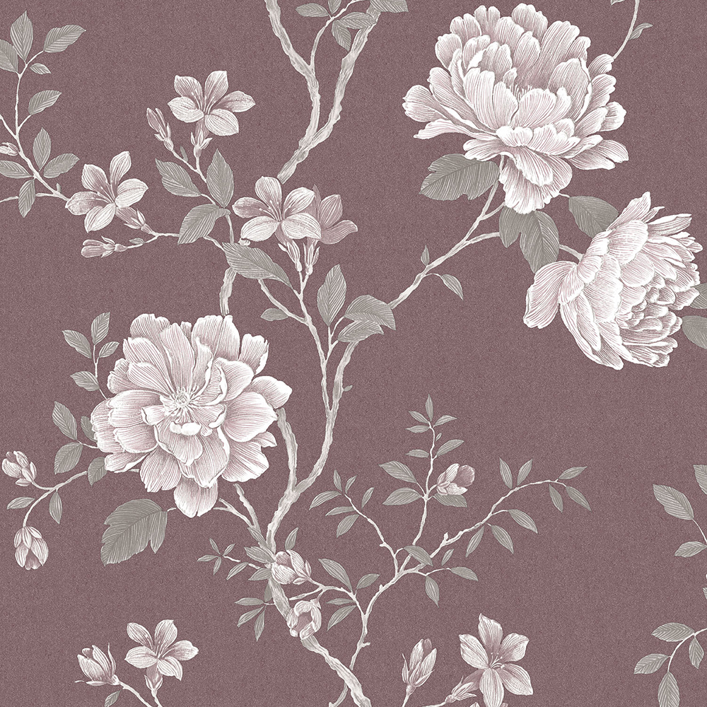 Tapet Galerie Wallcoverings Vintage Roses G45304