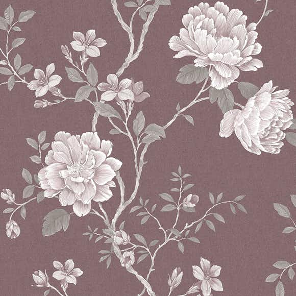 Tapet Galerie Wallcoverings Vintage Roses G45304