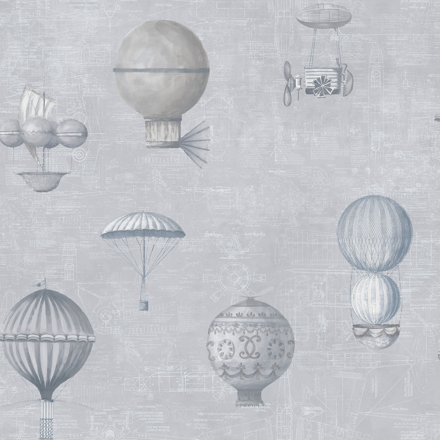 Tapet Galerie Wallcoverings Air Ships G56201