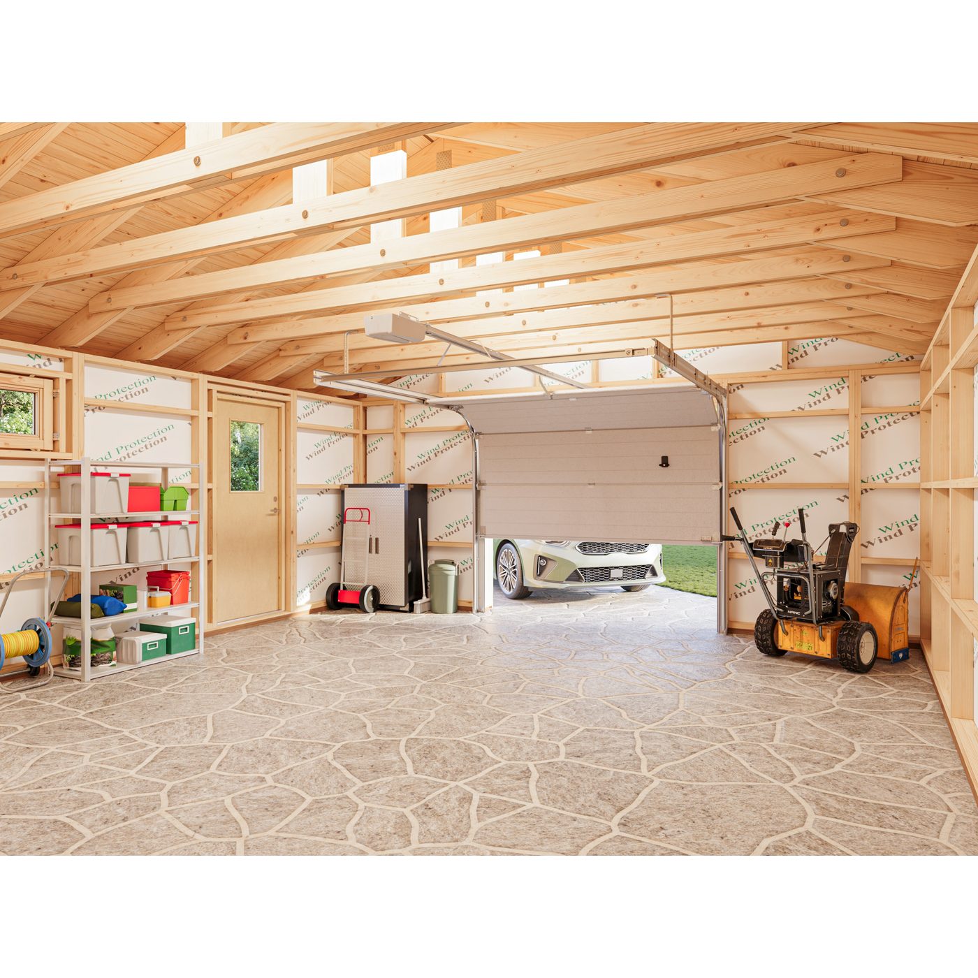 Garasje Palmako Andre 28,5 m2 m/Leddport