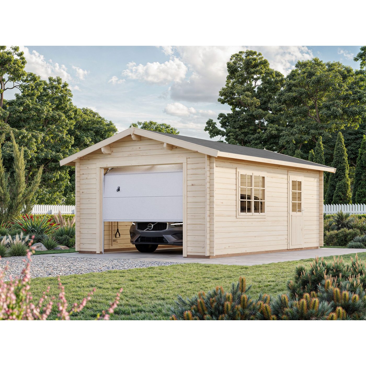 Garasjebod Palmako Roger 19 m2 med Leddport