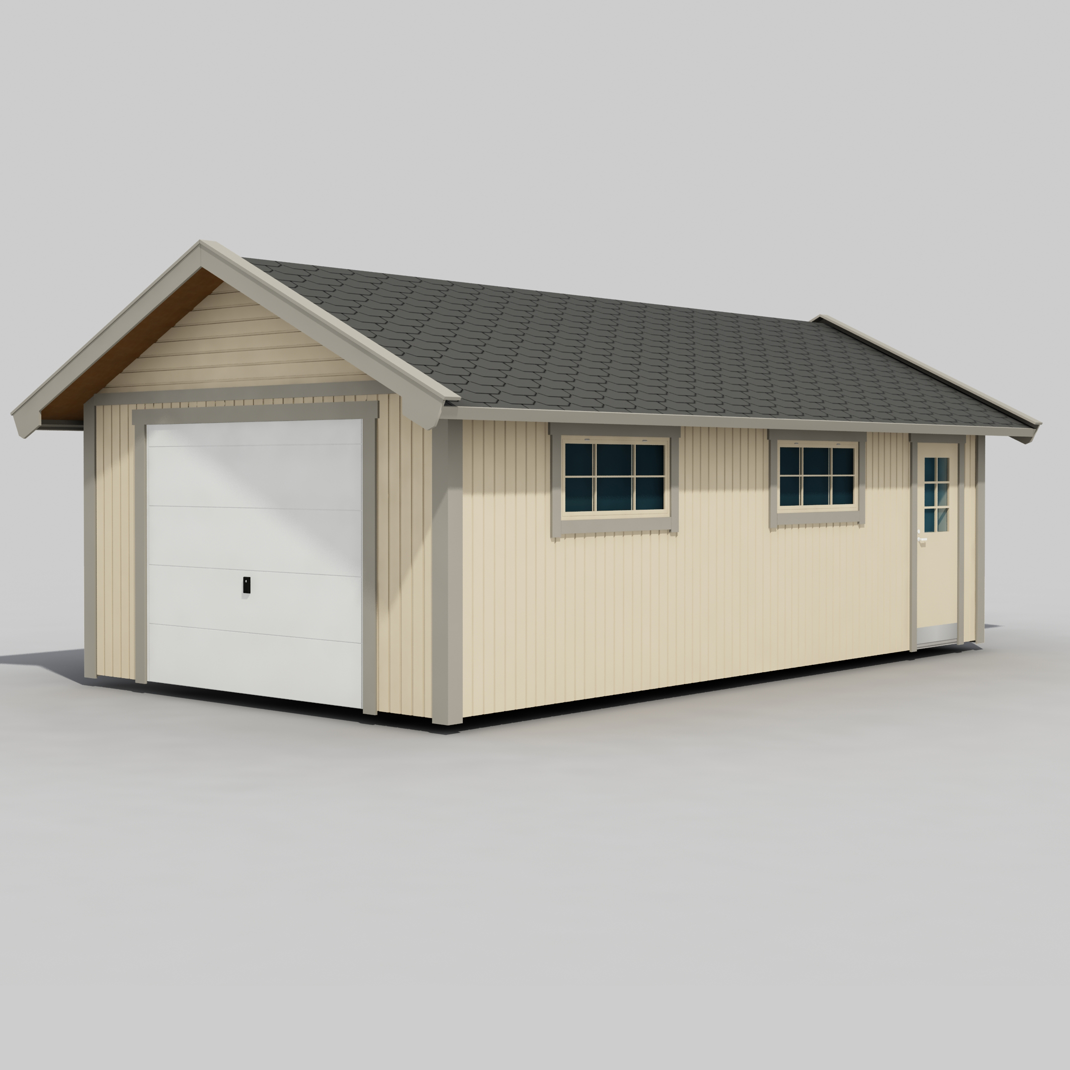 Garage Trähuset 30 m2