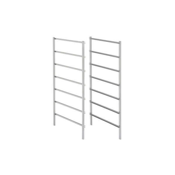 Gavelside Elfa Standard Dybde 535 mm 7-skinners par. Platinum