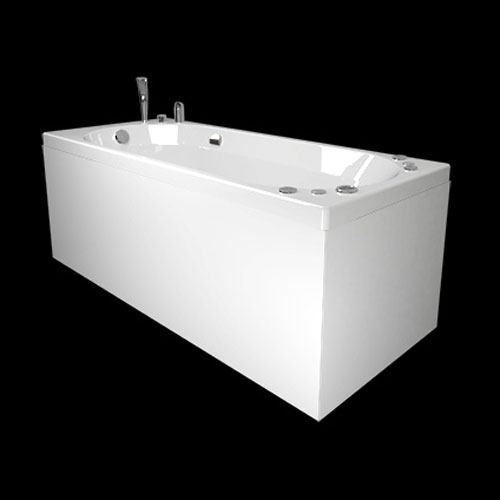 Gavel till Westerbergs Motion 180 SQ Vit gavel i akryl