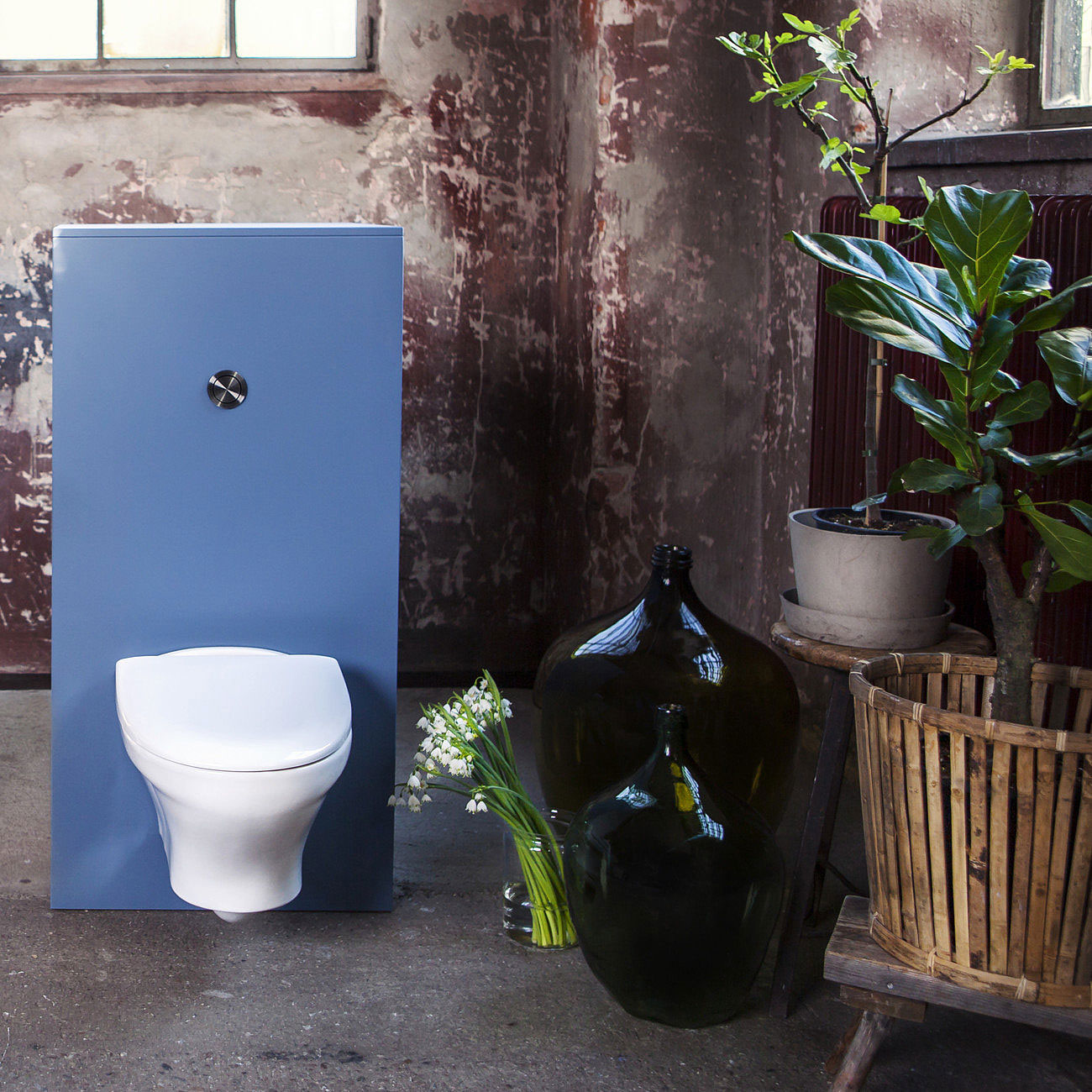 Vägghängd Toalettstol Gustavsberg Estetic All In One Komplett