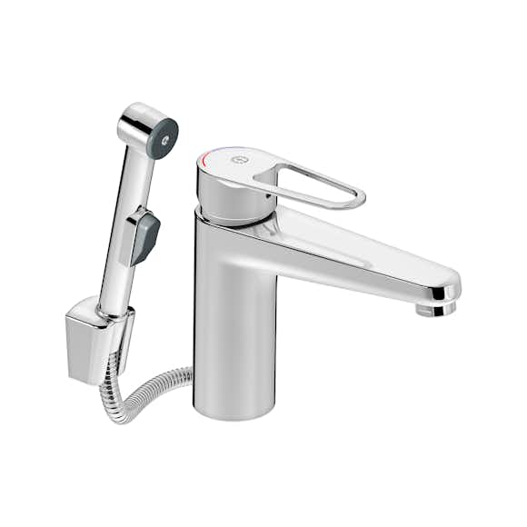 tvättställsblandare gustavsberg nya nautic 150 mm med handdusch