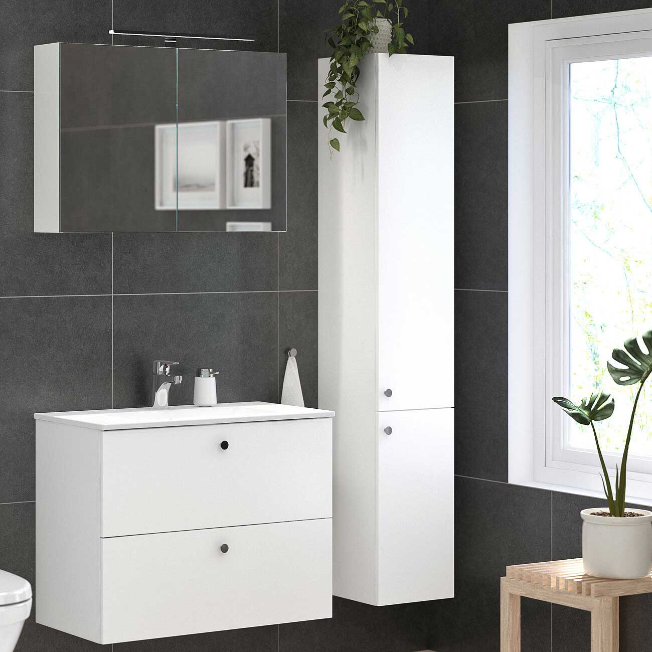 Spegelskåp Gustavsberg Graphic Base