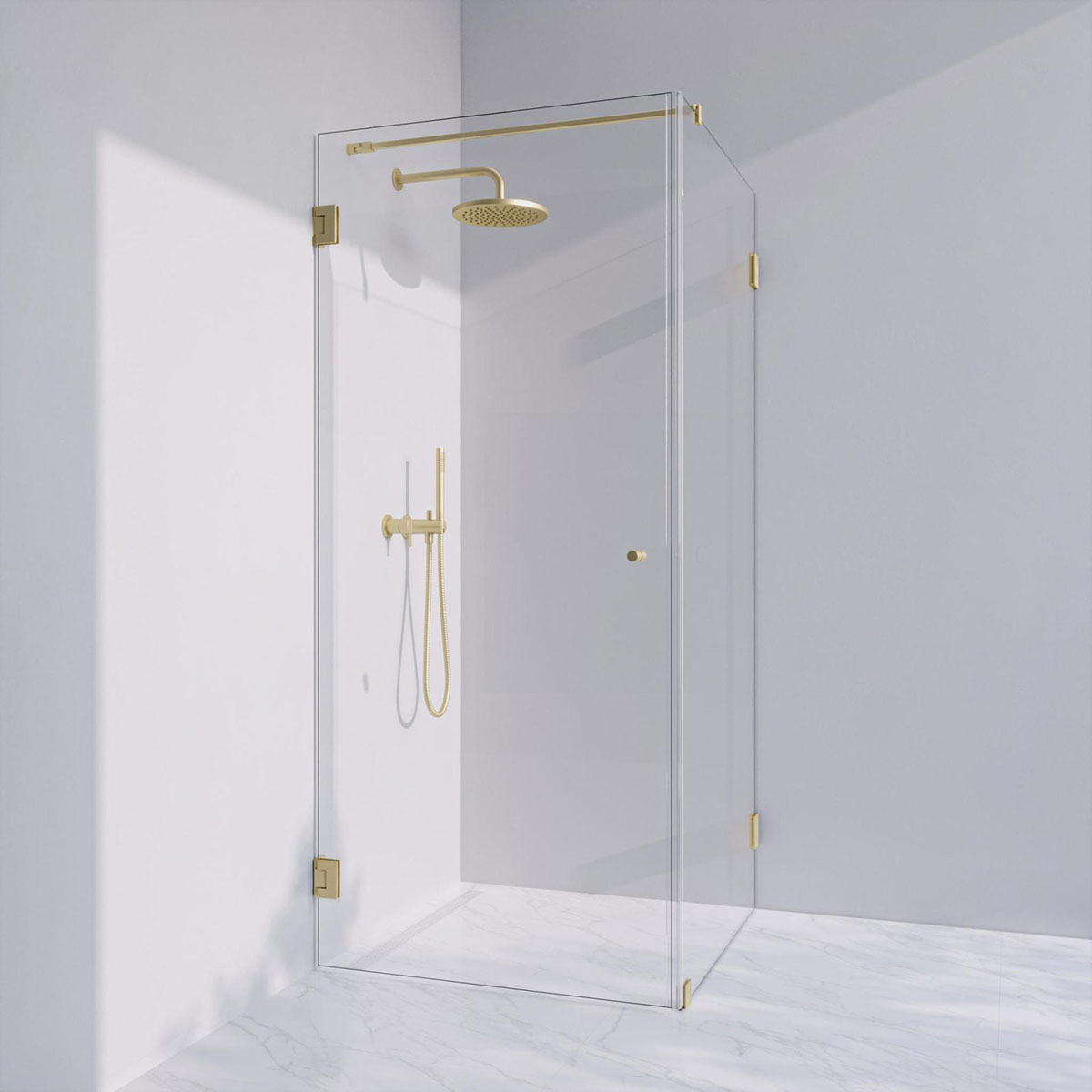 Duschhörn Invitrea Flair GH21 med Glasrengöring | badrum - duschar - duschhorn | KakelKungen