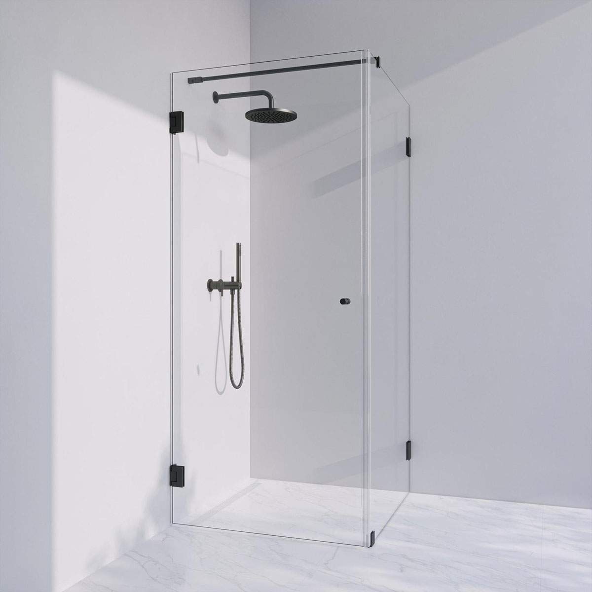 Duschhörn Invitrea Flair GH21 med Glasrengöring | badrum - duschar - duschhorn | KakelKungen