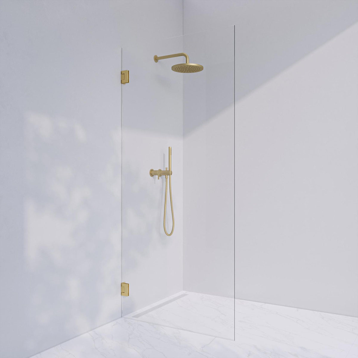 Duschvägg Invitrea Flair GH2 med Glasrengöring | badrum - duschar - duschvagg | KakelKungen