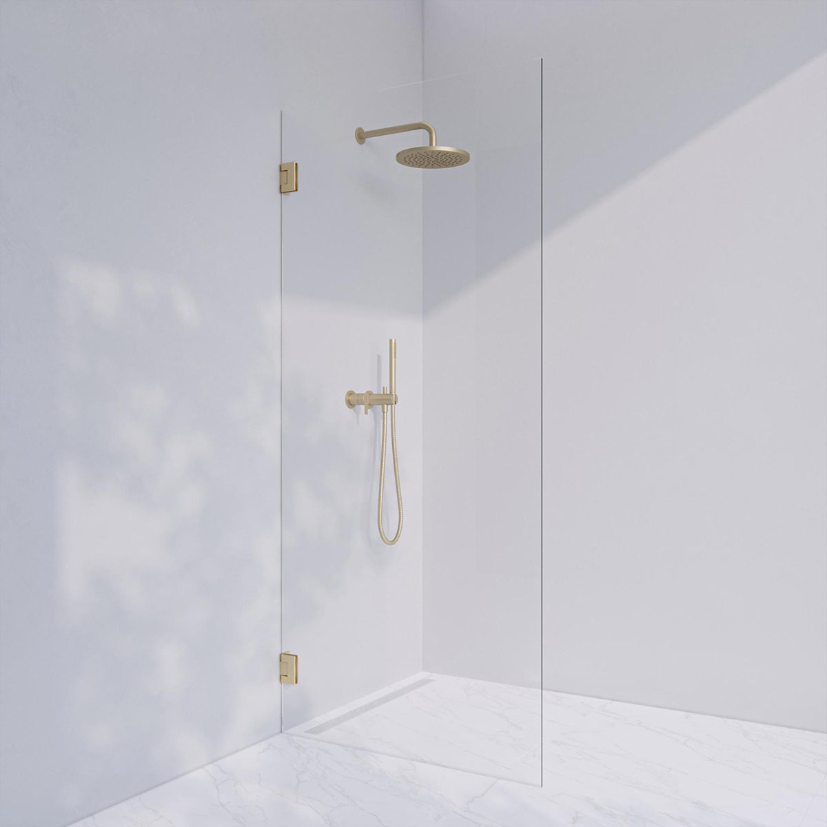 Duschvägg Invitrea Flair GH2 med Glasrengöring | badrum - duschar - duschvagg | KakelKungen