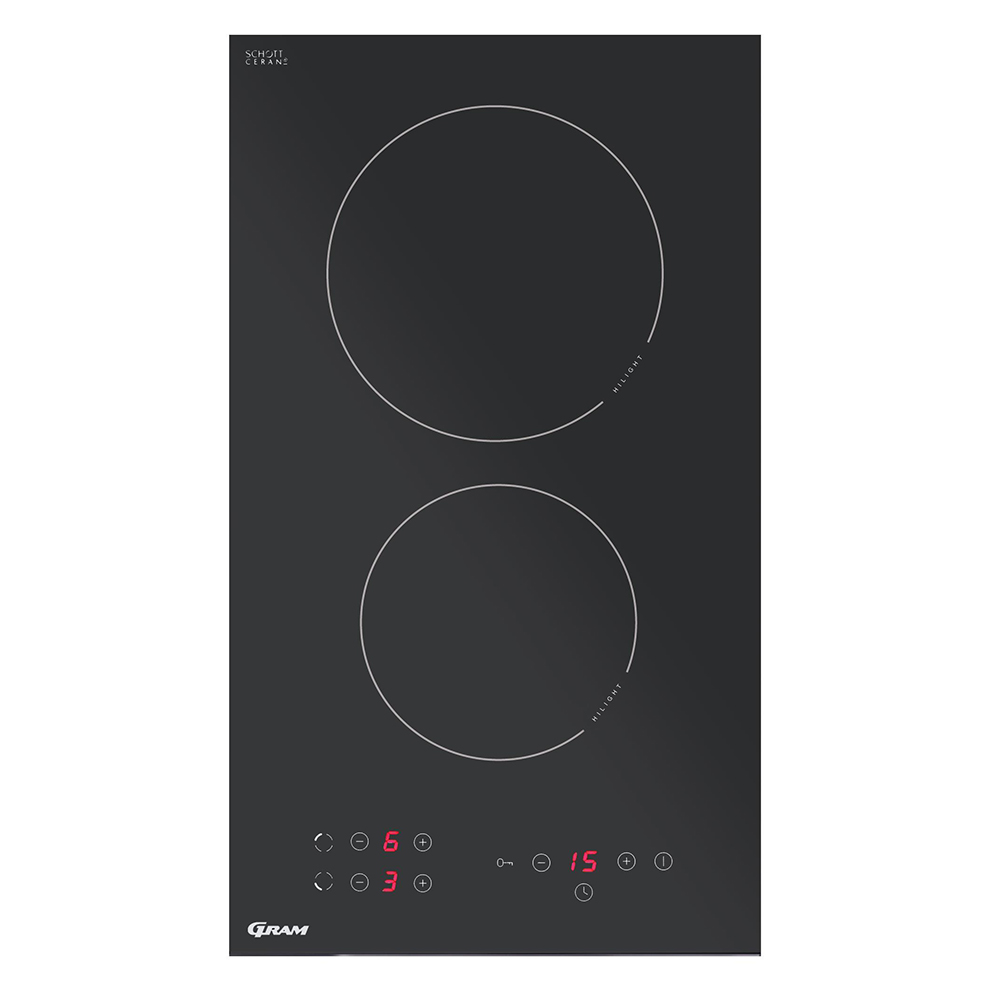 Glaskeramikhäll GRAM KK 3400-91 T Svart