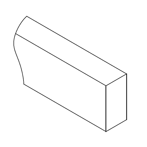 Golvlist Noro 900 till Ice