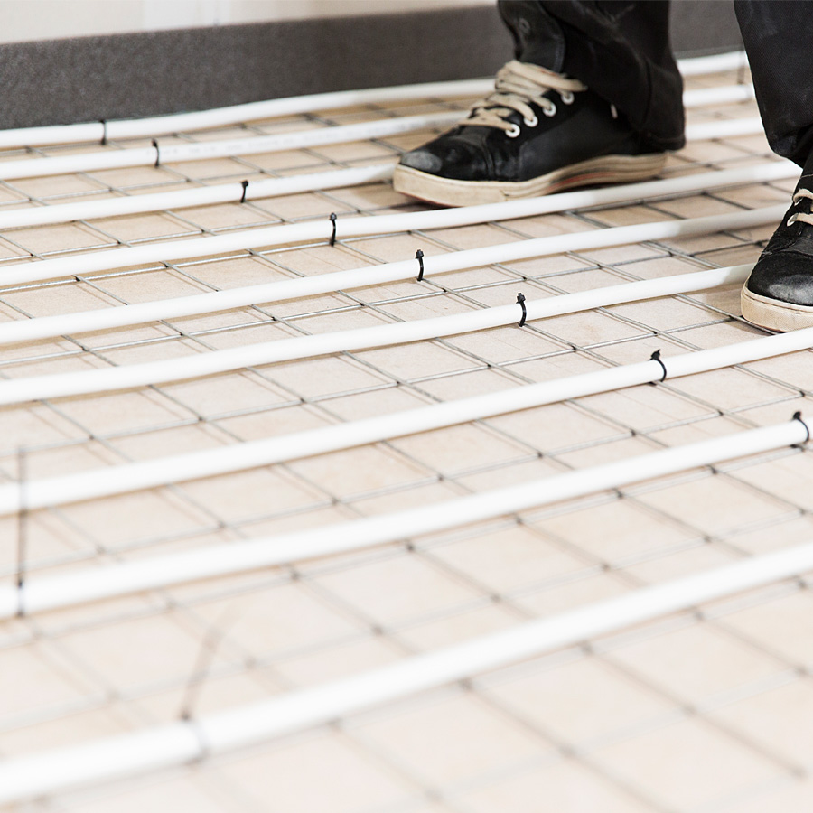 Golvvärme Flooré Paket för Inspackling och Ingjutning 8 m2