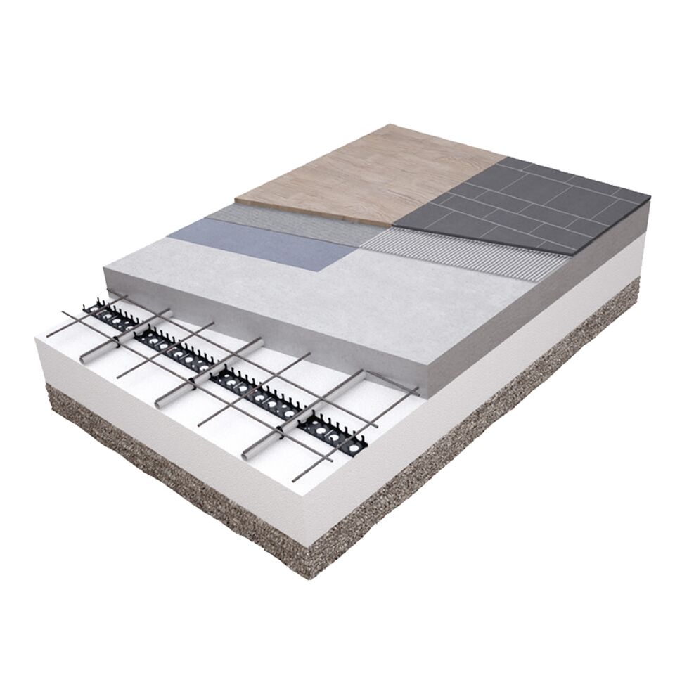 Golvvärmepaket Flooré för ingjutning 36 m²