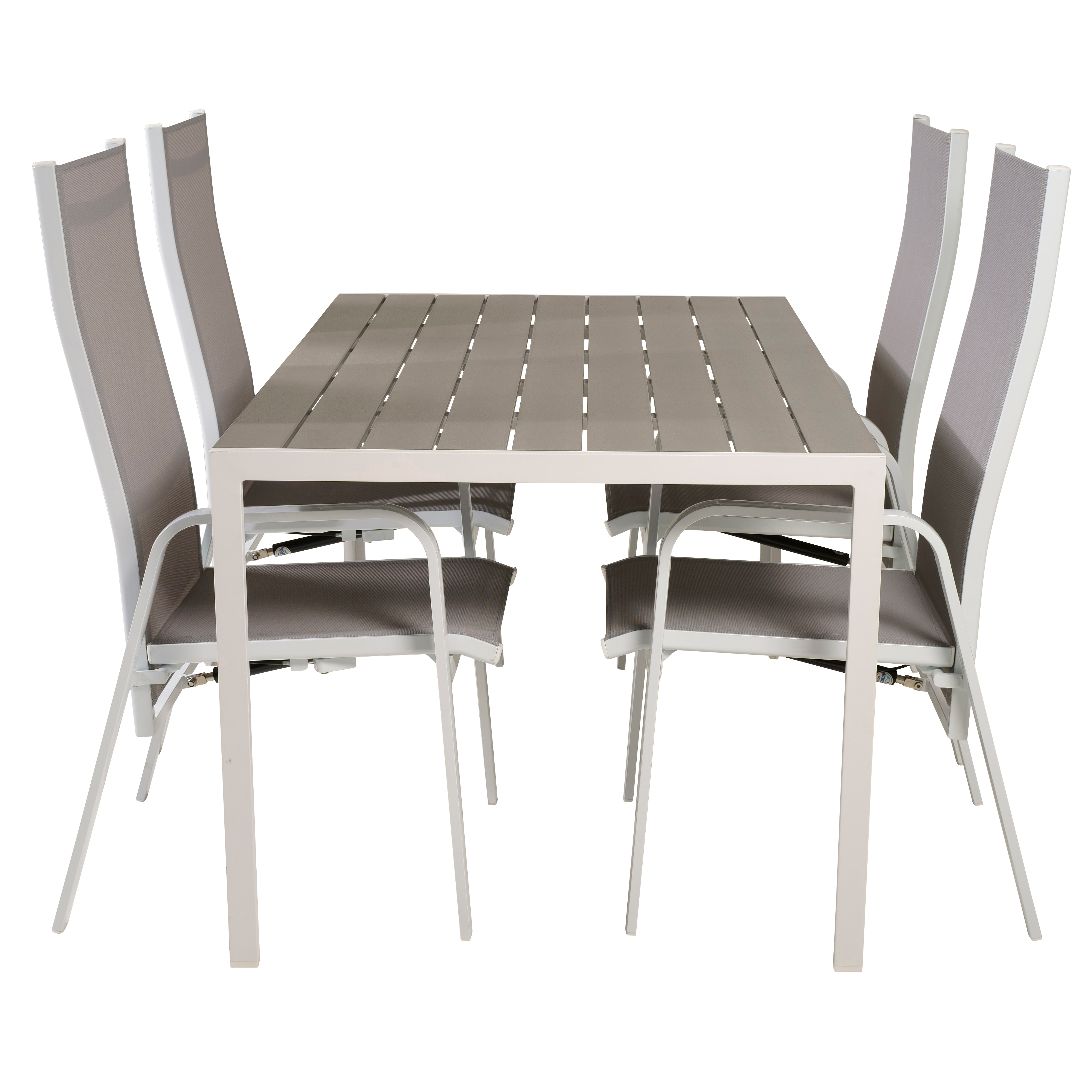 Spisegruppe Venture Home Bront 150 med 4 Copacabana Stoler