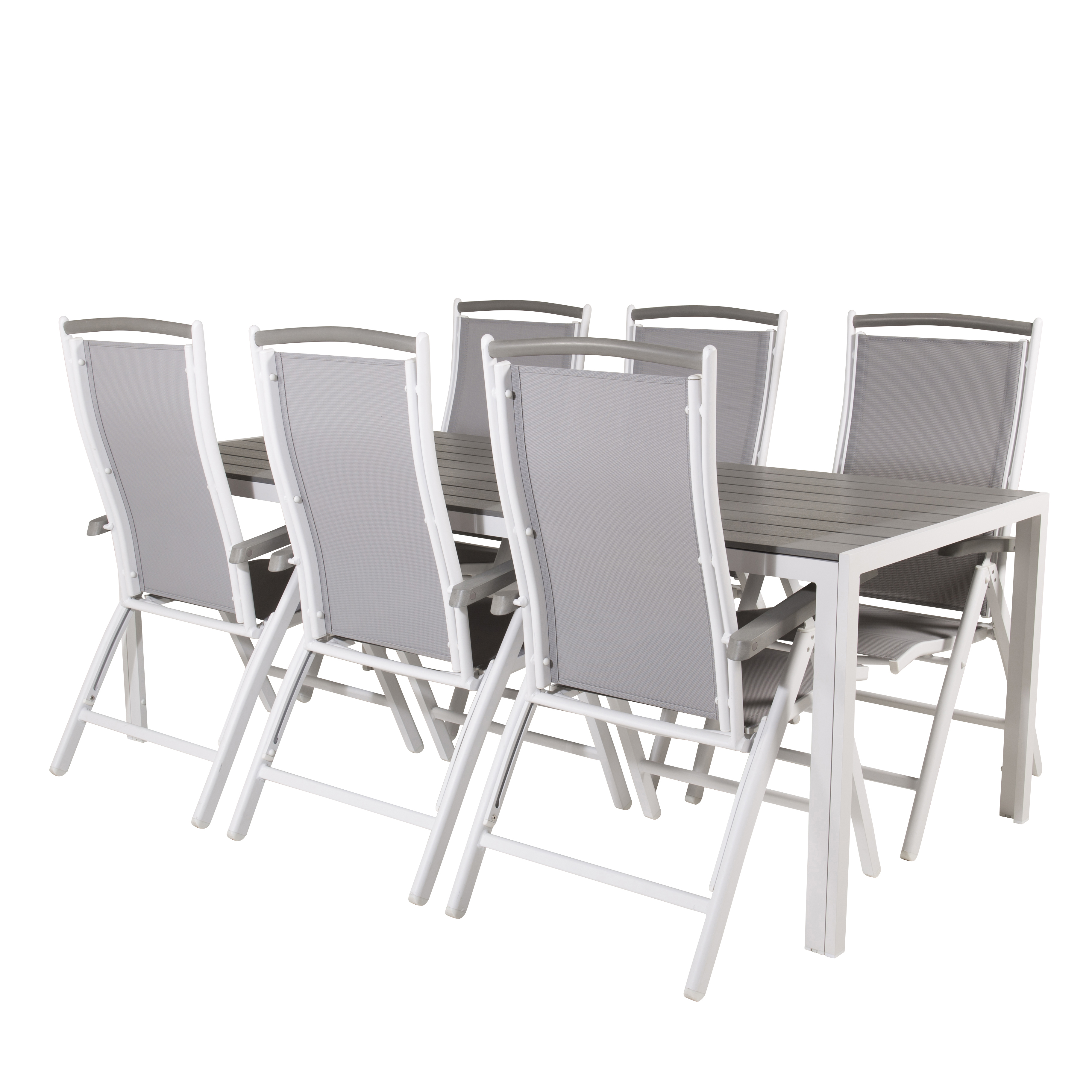 Spisegruppe Venture Home Bront 205 med 6 Aleyna Stoler