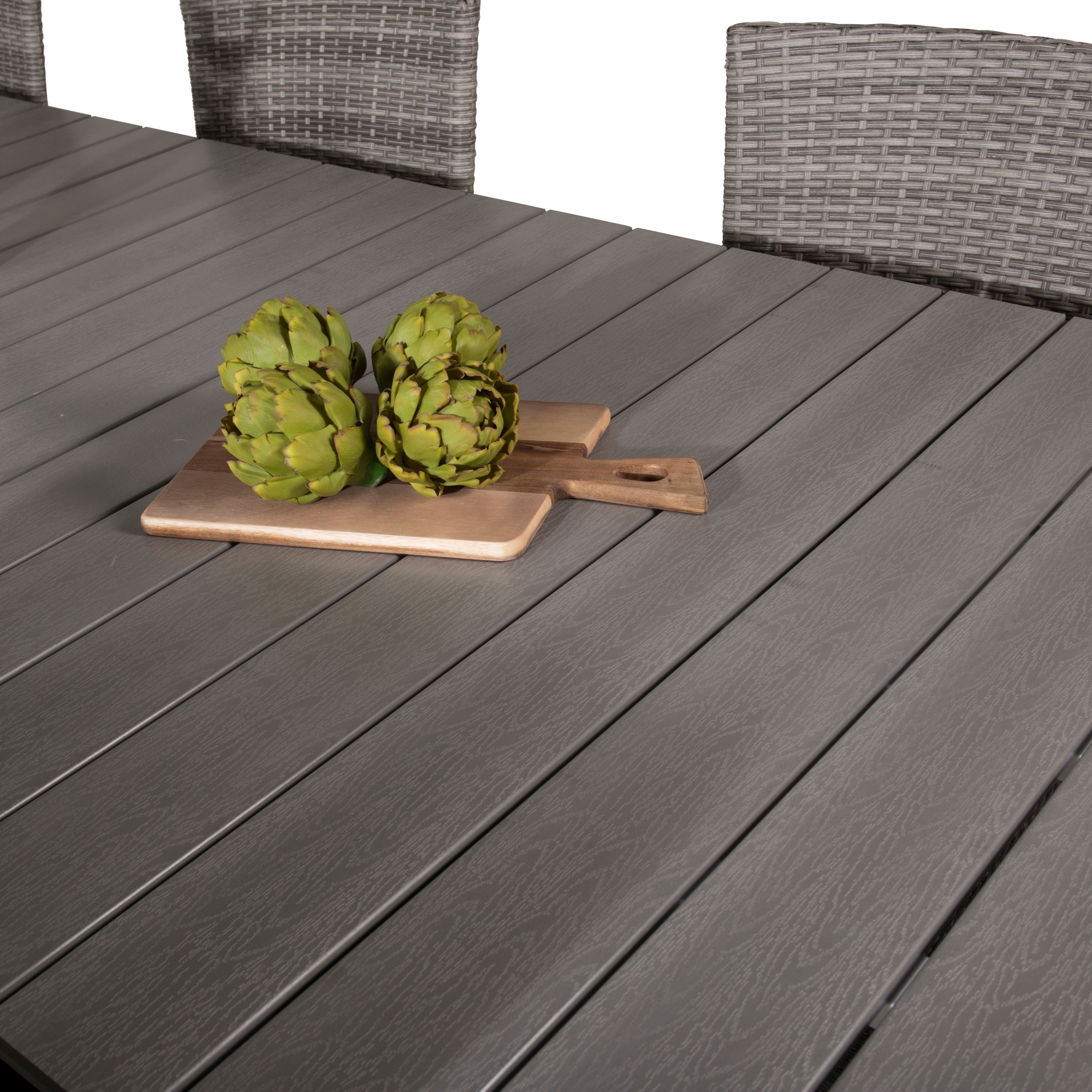 Spisegruppe Venture Home Lova 224/324 med 8 Milwa Lenestoler