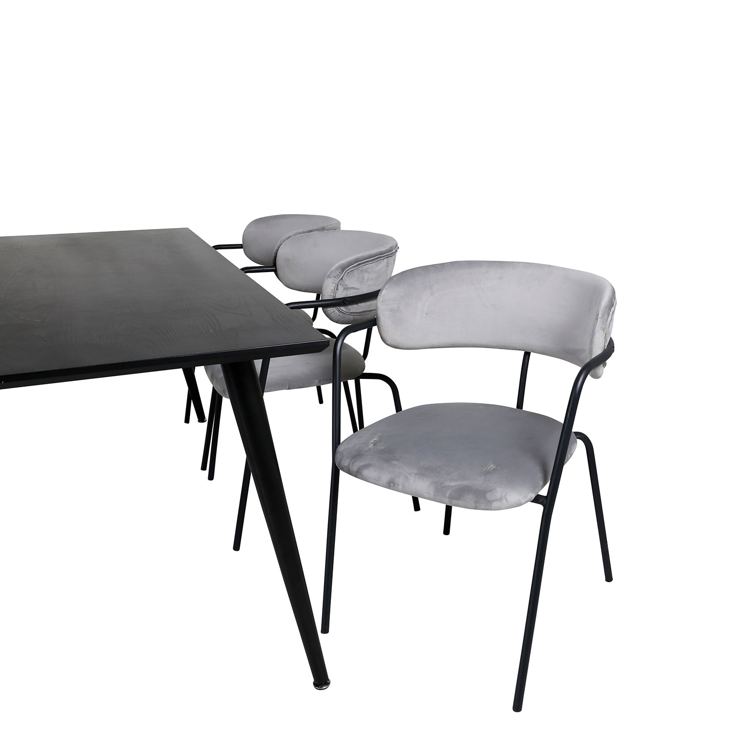 Spisegruppe Venture Home Dipp med 6 Arrow Stoler