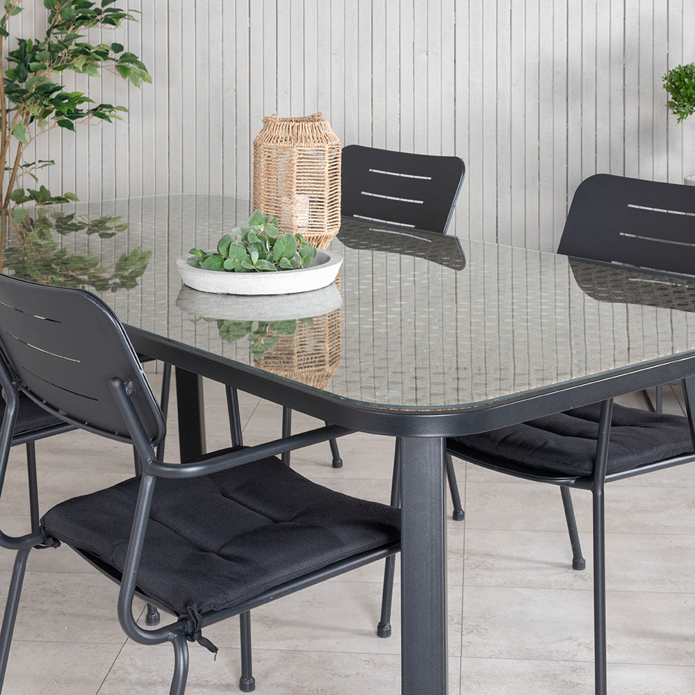 Spisegruppe Venture Home Olle med 4 Nime Spisestoler