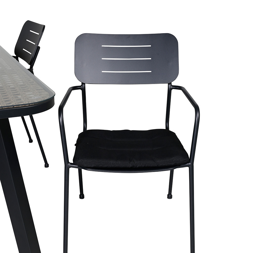 Spisegruppe Venture Home Olle med 4 Nime Spisestoler