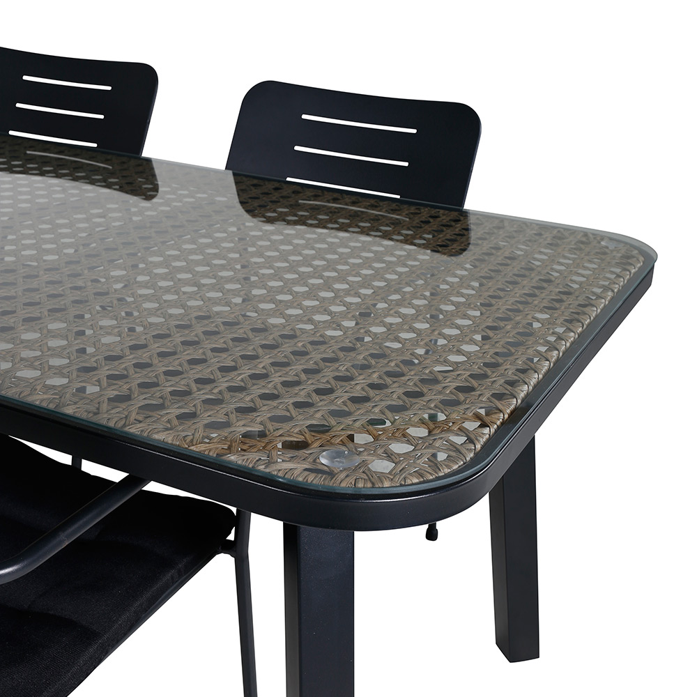 Spisegruppe Venture Home Olle med 4 Nime Spisestoler