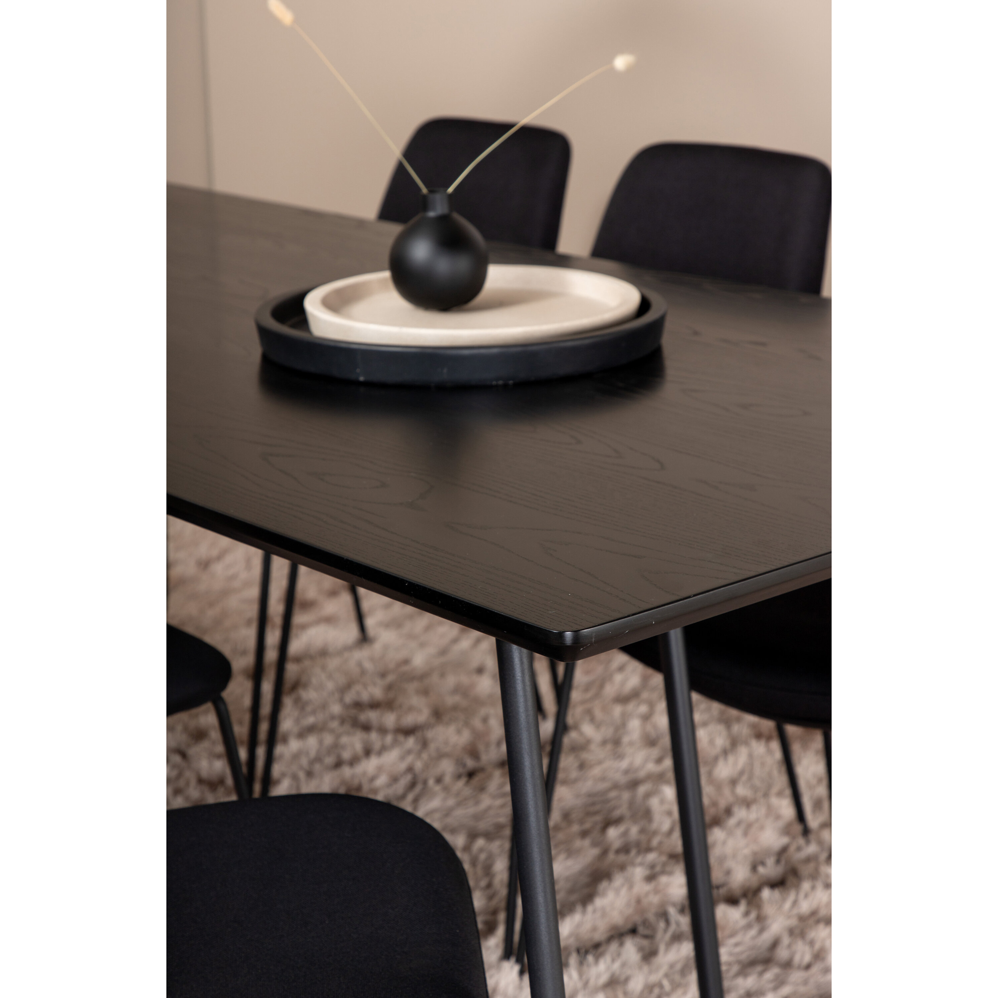 Spisegruppe Venture Home Annika med 6 Muscot Stoler