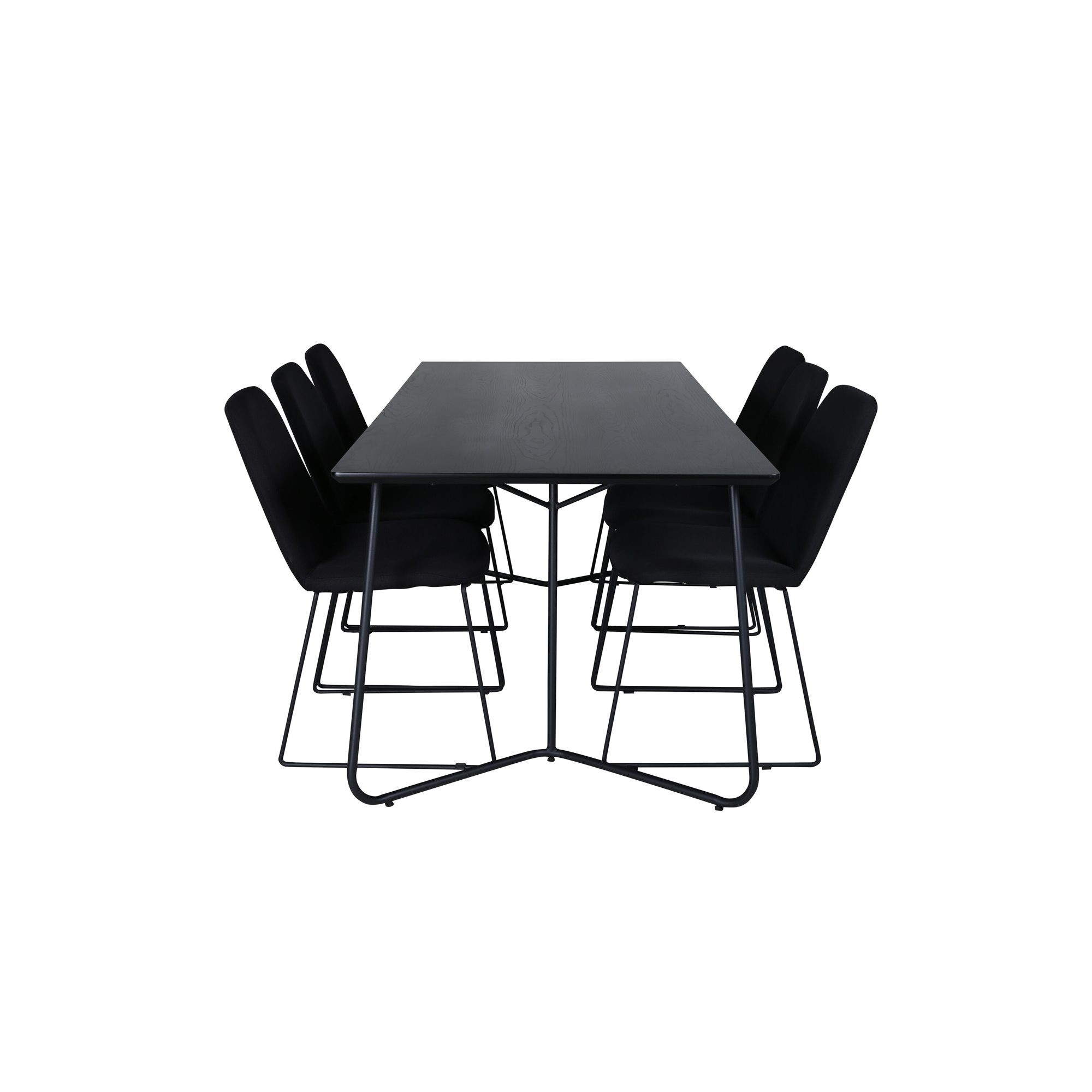 Spisegruppe Venture Home Annika med 6 Muscot Stoler