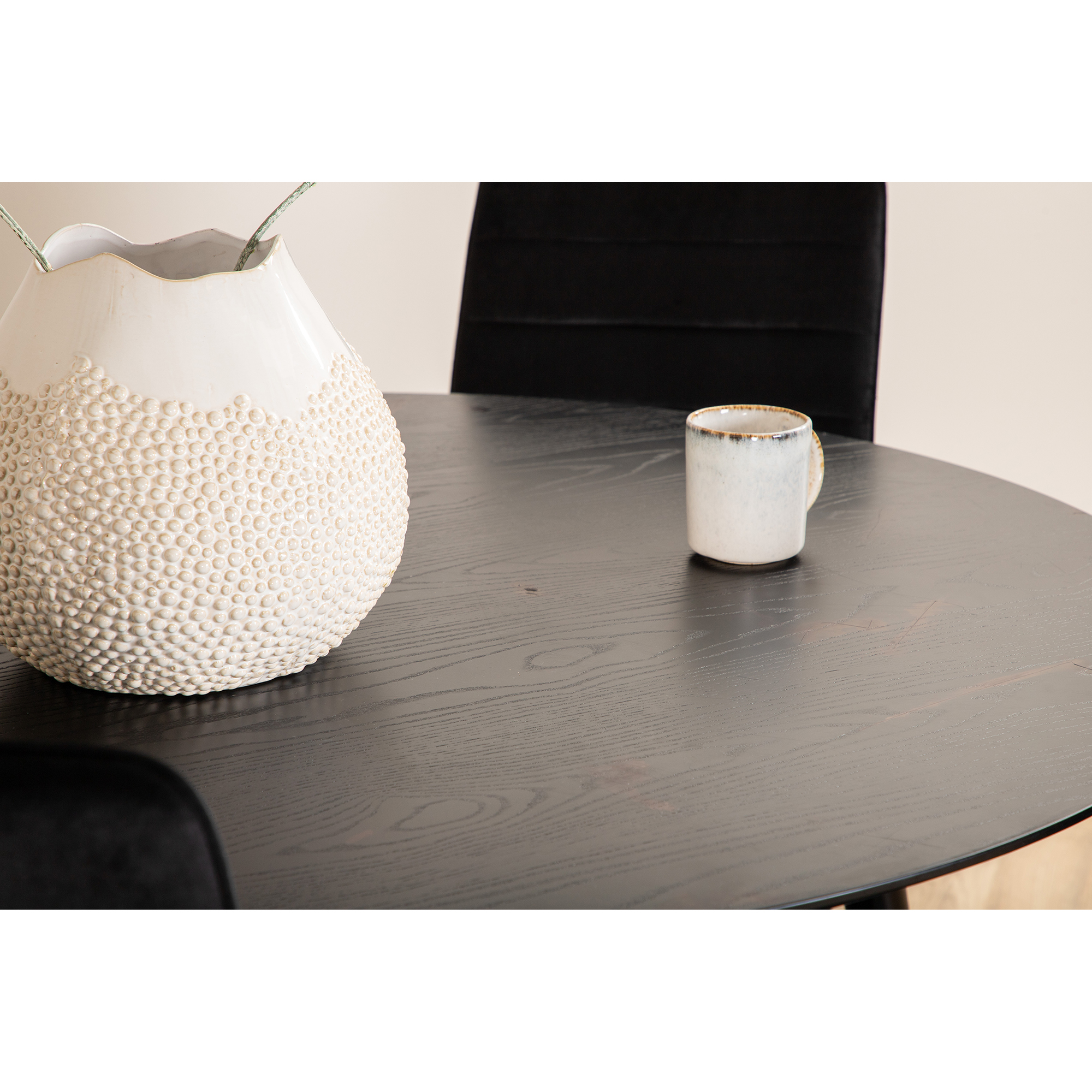 Spisegruppe Venture Home Dipp Ø115 cm med 4 Windu Stoler