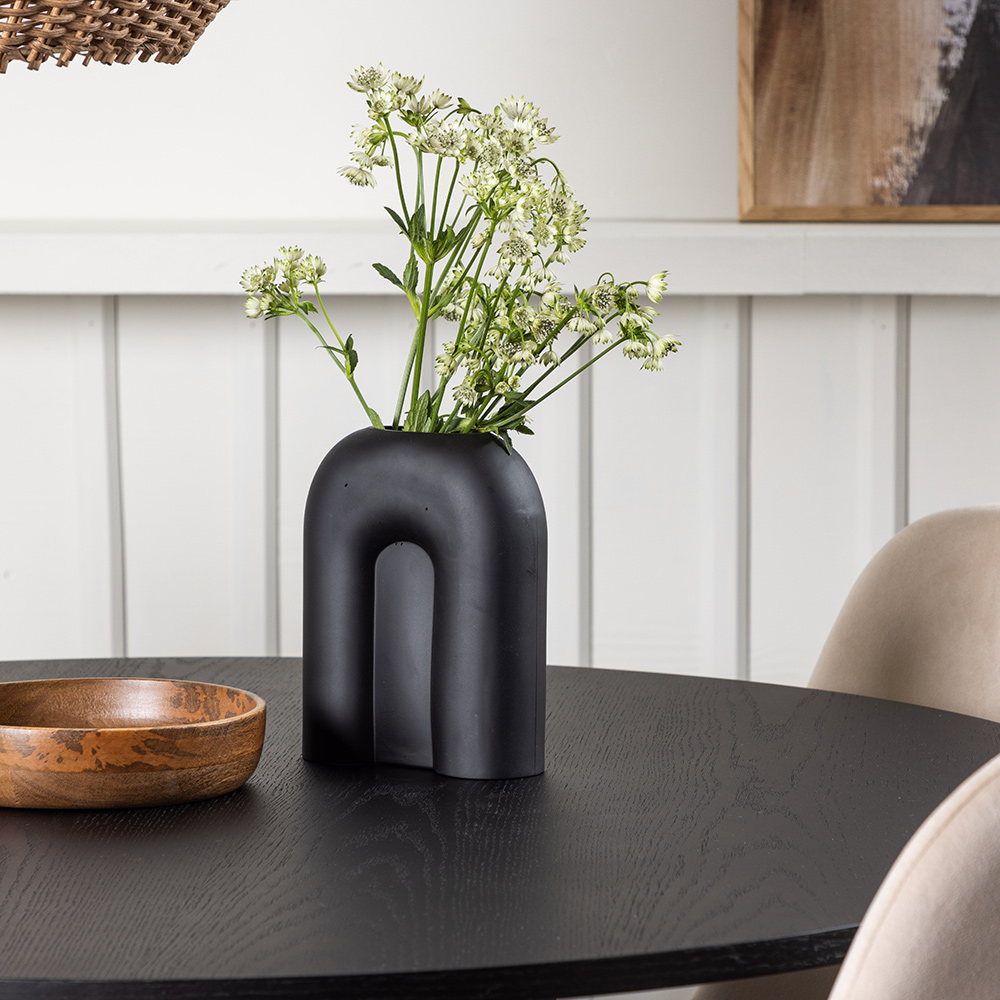 Spisegruppe Venture Home Bootcut Ø110 cm med 4 Polar Stoler Fløyel